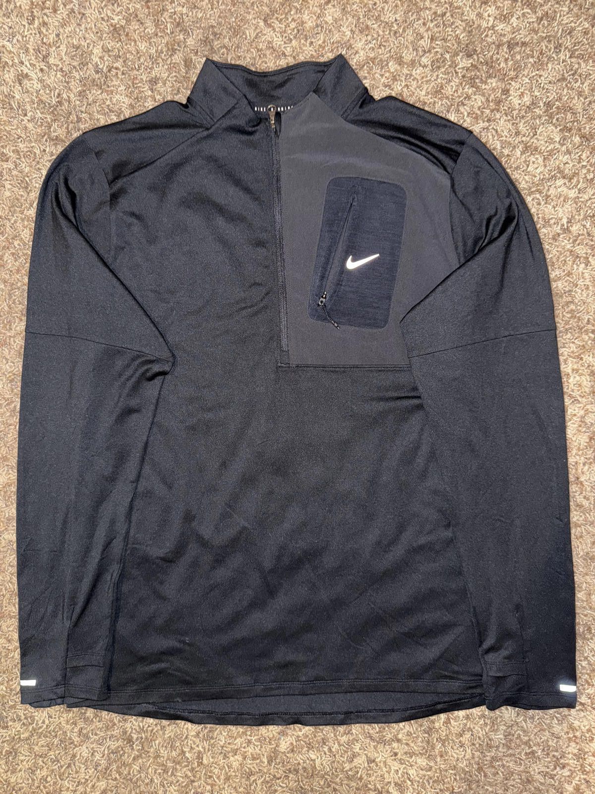 Nike Nike Men's Running Division Dri-FIT UV 1/2 Zip Top Sample Size US M / EU 48-50 / 2 - 1 Thumbnail