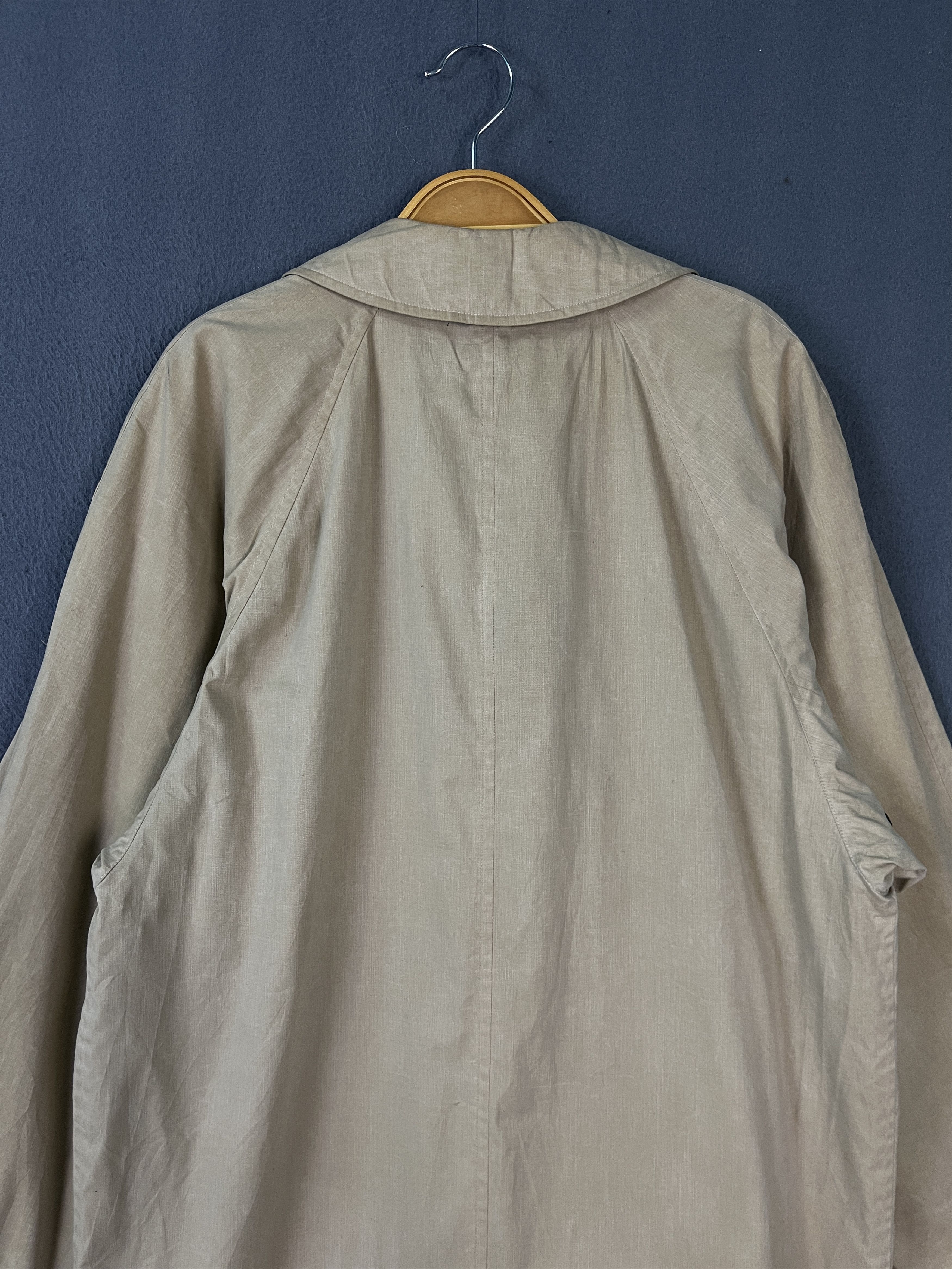 Burberry Prorsum Vintage Made in England Burberrys Trench Coat Beige Size US M / EU 48-50 / 2 - 8 Thumbnail