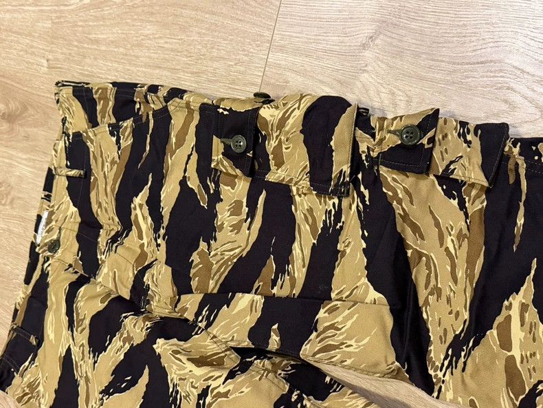 The Real McCoy's The REAL McCOY'S Size MGolden Tiger Camouflage Military Pan Size US 27 - 2 Thumbnail