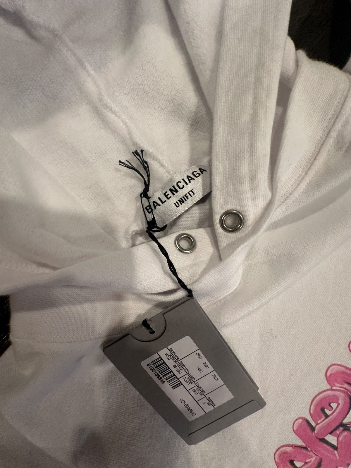 Balenciaga Balenciaga Graffiti Hoodie Size Small Size US S / EU 44-46 / 1 - 4 Thumbnail