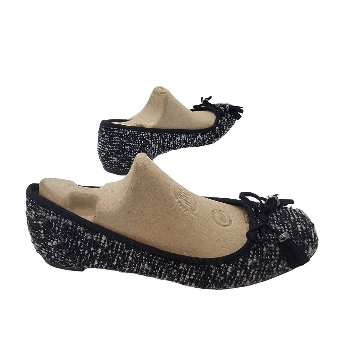 Alfani Alfani Women's Camroon T Ballet Flats Size 7 M Black/White b Size US 7 / IT 37 - 1 Thumbnail