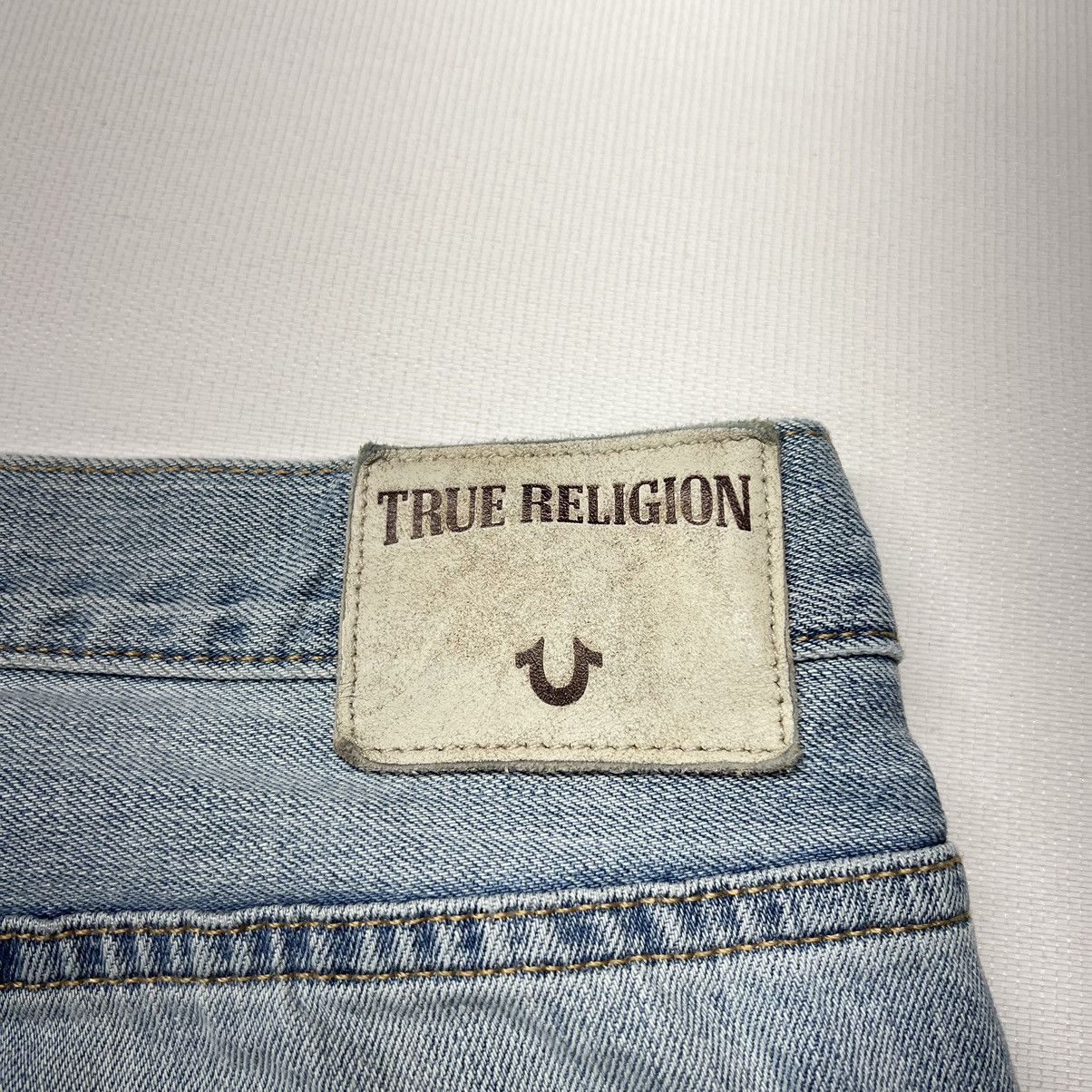 True Religion True Religion Jeans Blue Cameron Slim Boyfriend Grommet Size 27" / US 4 / IT 40 - 15 Thumbnail