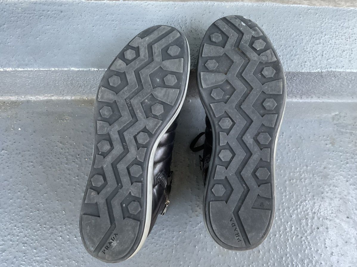 Prada Prada “Levitate” Quilted Sneaker- Black Leather, Sz 11 Size US 11 / EU 44 - 5 Thumbnail