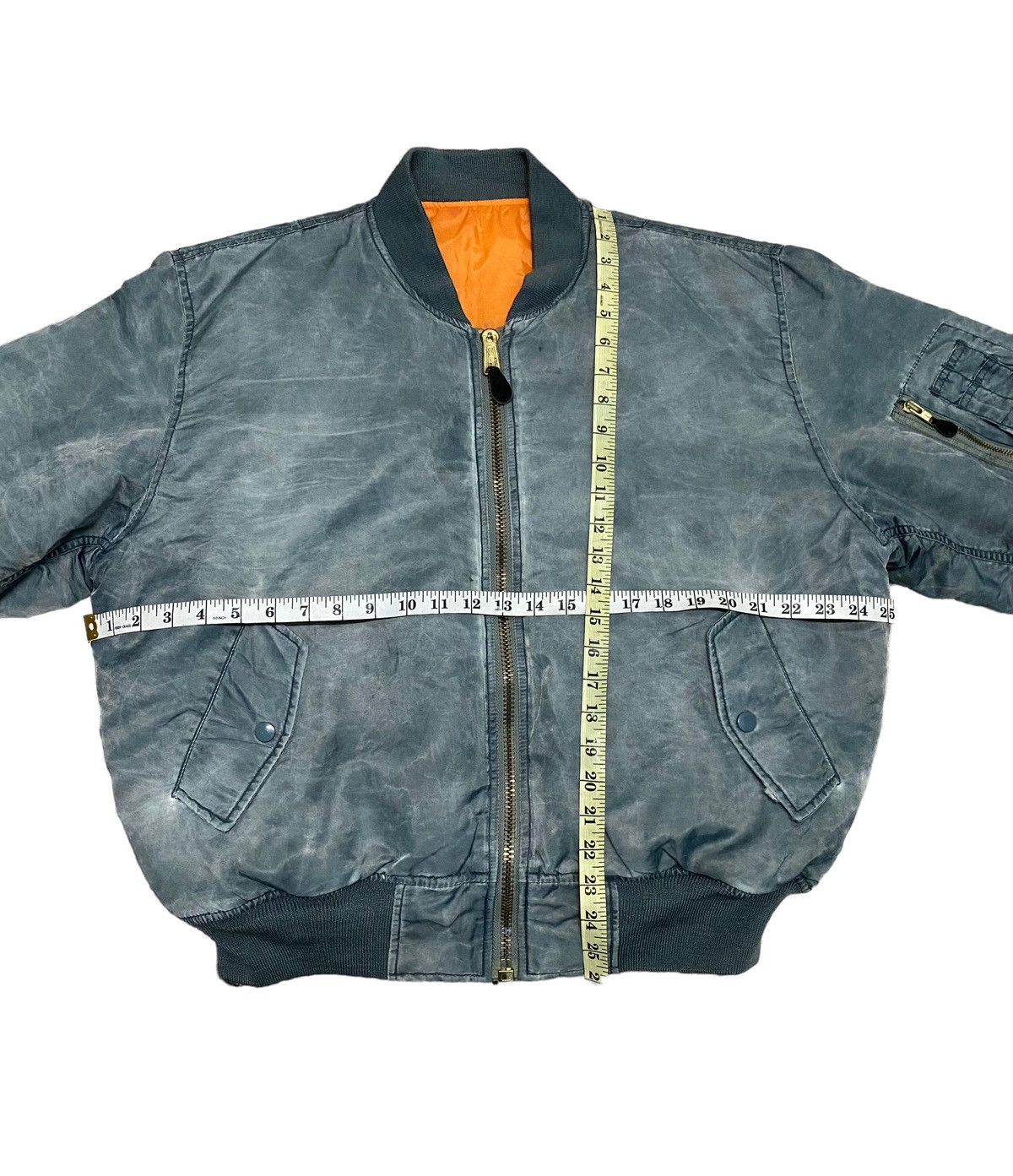 Vintage Vintage MA-1 flight US Airborne bomber jacket Size US L / EU 52-54 / 3 - 9 Thumbnail