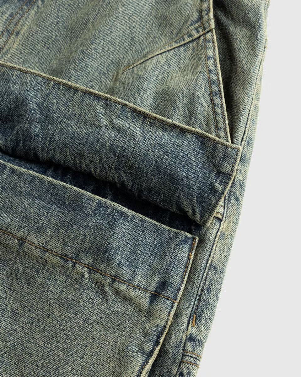Entire Studios Heavy Denim Cargo Surface Wave Size US 30 / EU 46 - 9 Thumbnail