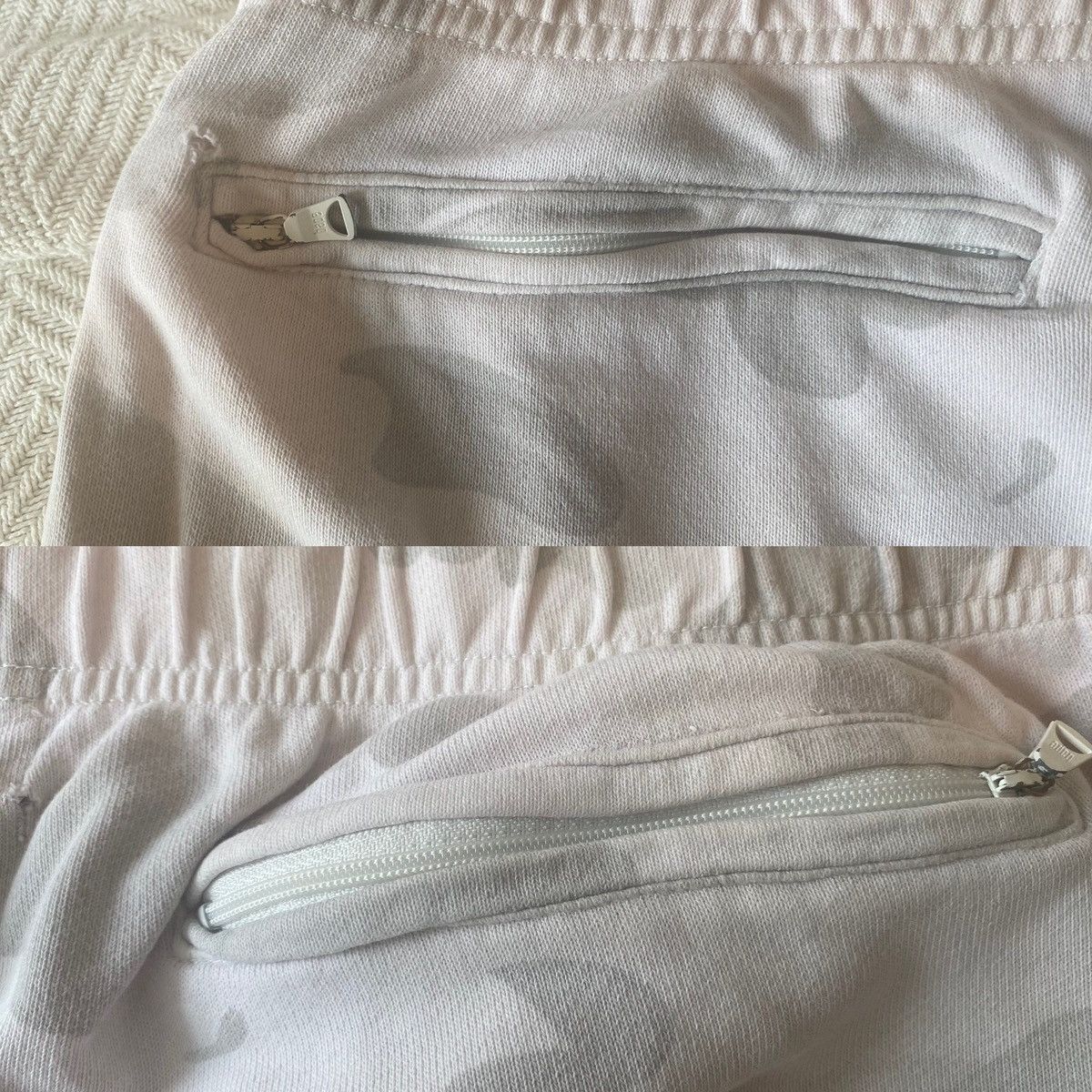 Bape Vintage A Bathing Ape Bape Early 2000’s XL White Camo Shorts Size US 36 / EU 52 - 7 Thumbnail
