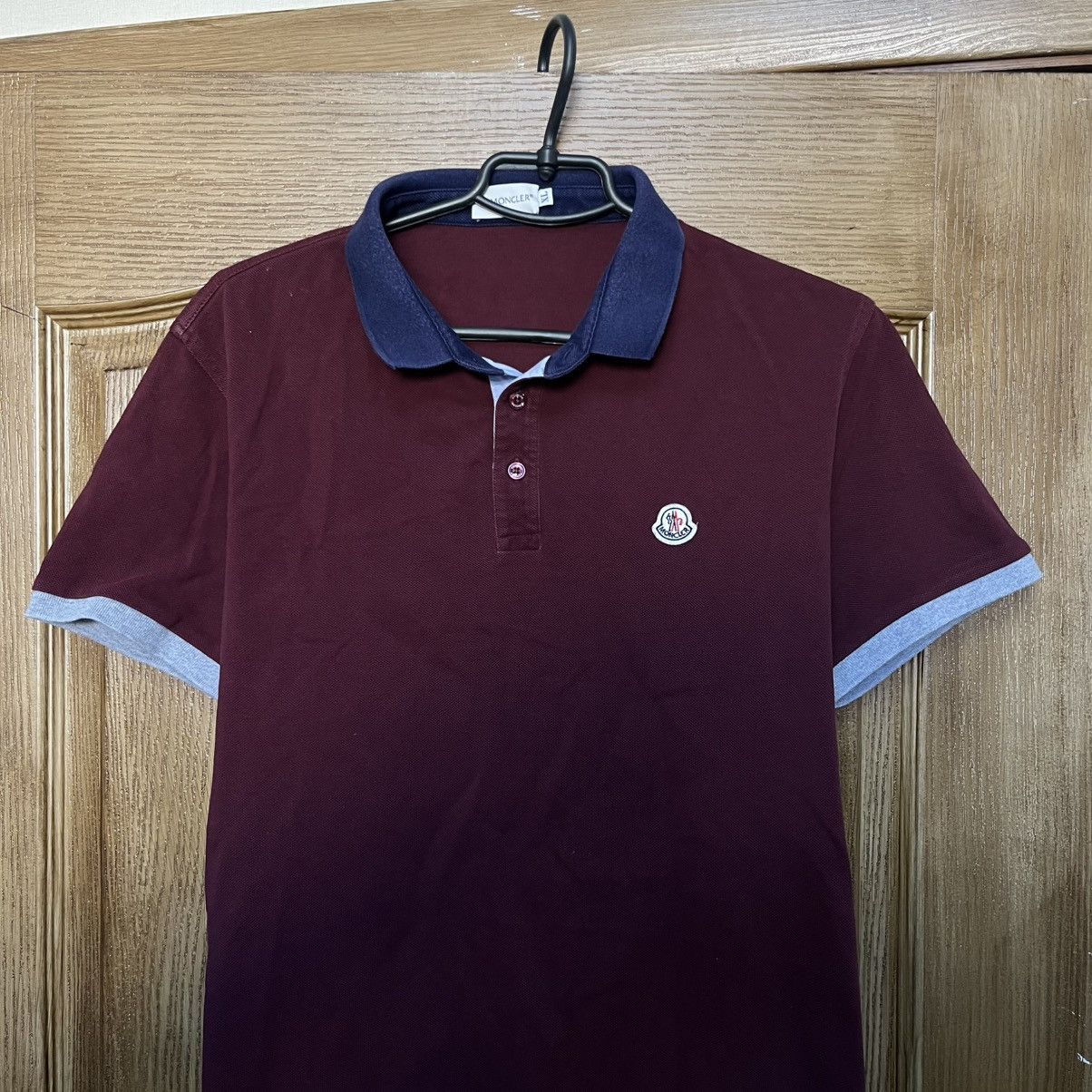 Moncler Moncler Polo T-Shirt Size US XL / EU 56 / 4 - 3 Thumbnail