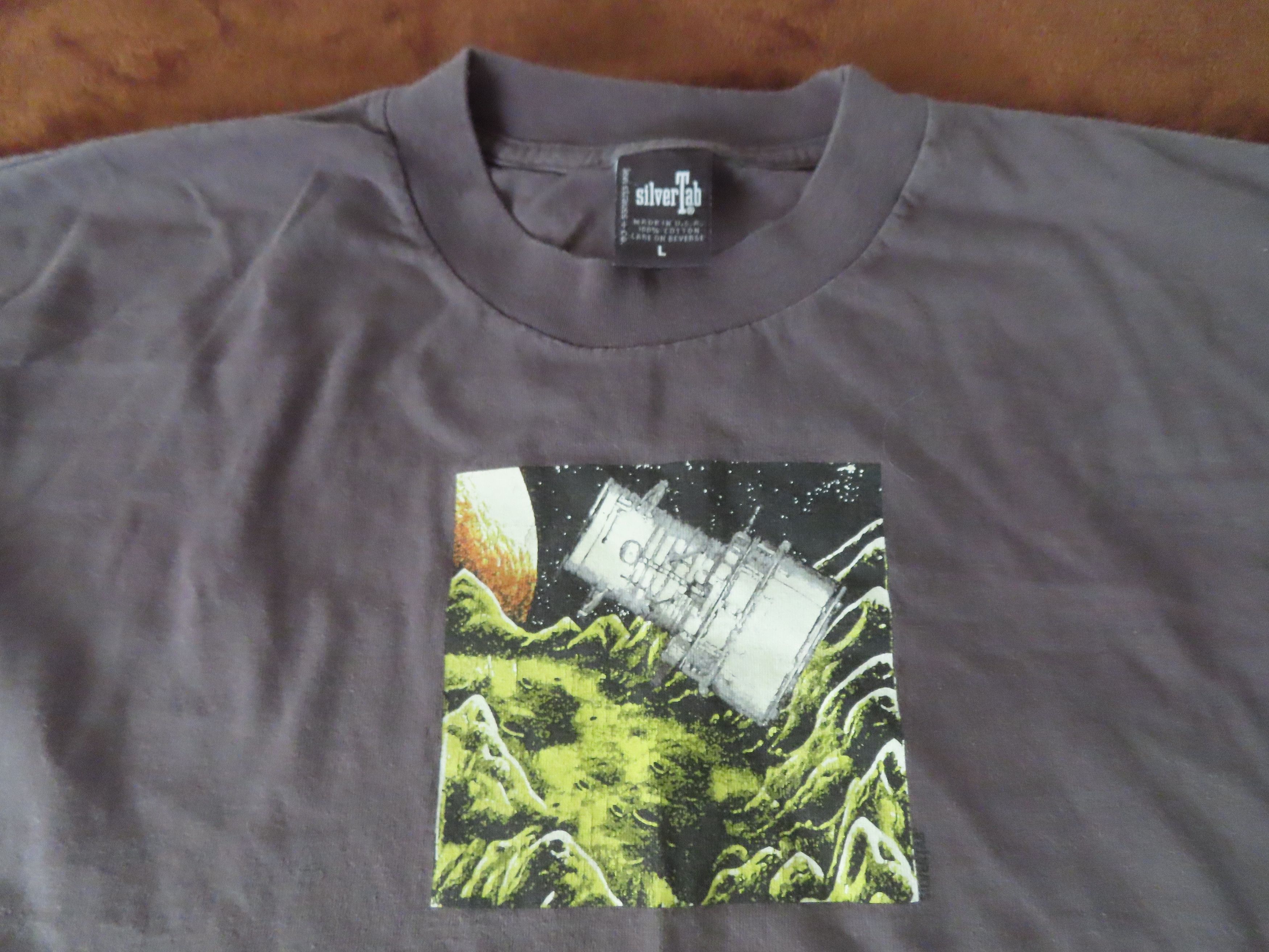 Levi's × Vintage VTG Levi's SilverTab Moon Space Satellite Graphic Shirt Size US L / EU 52-54 / 3 - 4 Thumbnail