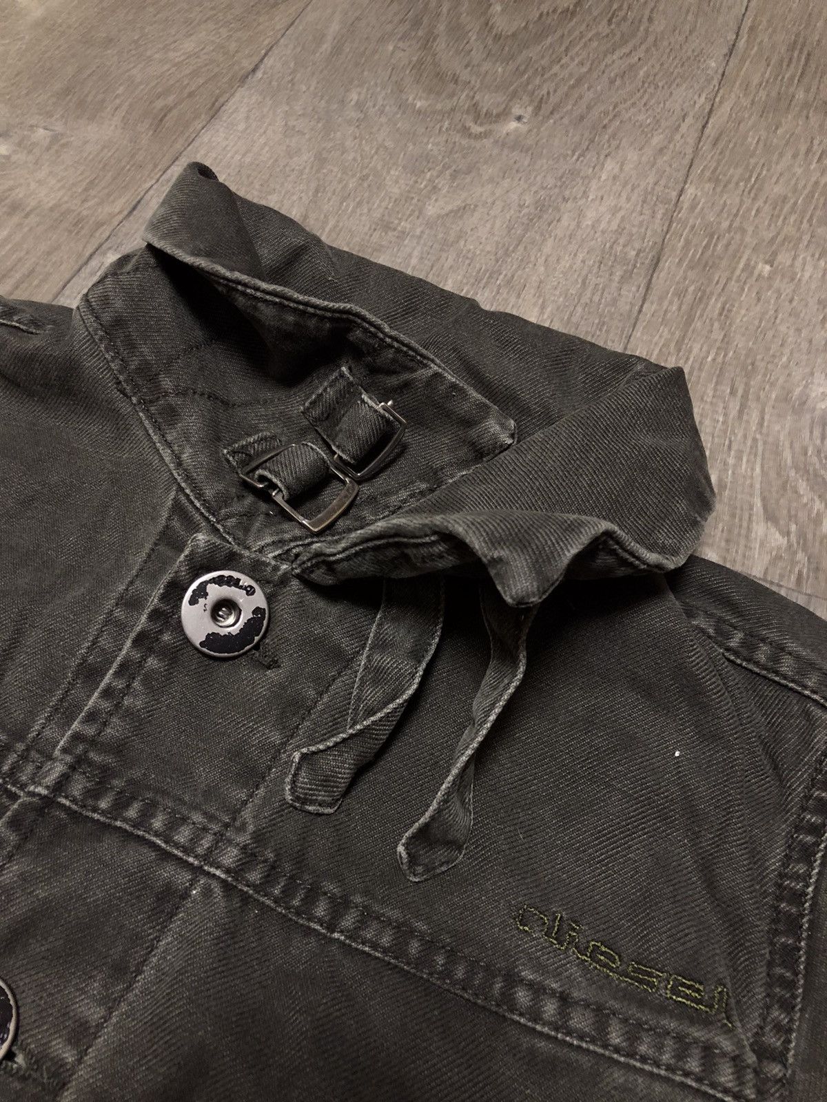 Diesel × Vintage Vintage Diesel Jeans Coat Size M / US 6-8 / IT 42-44 - 8 Thumbnail