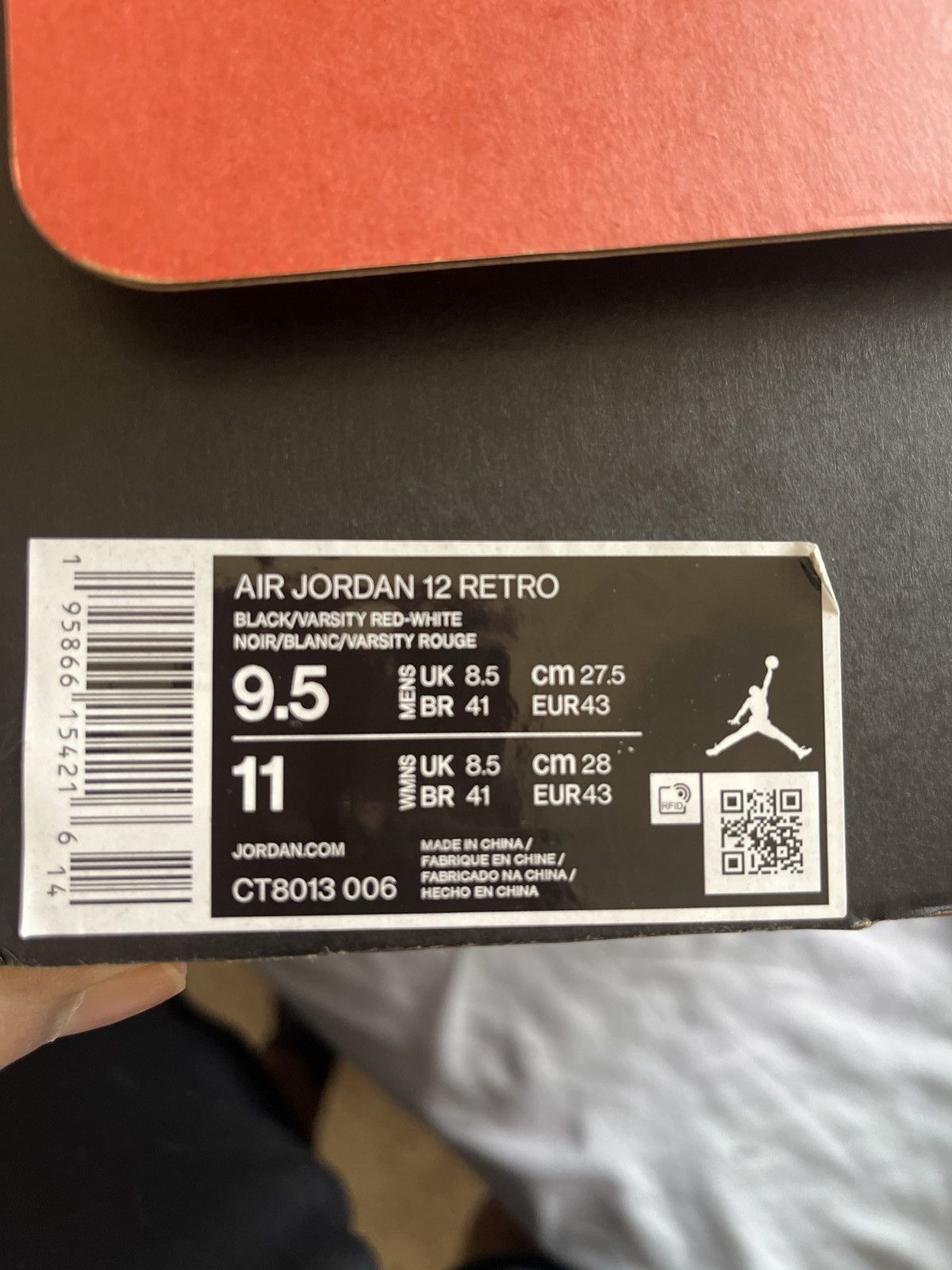 Nike Air Jordan Playoff 12’s Size US 9.5 / EU 42-43 - 9 Thumbnail