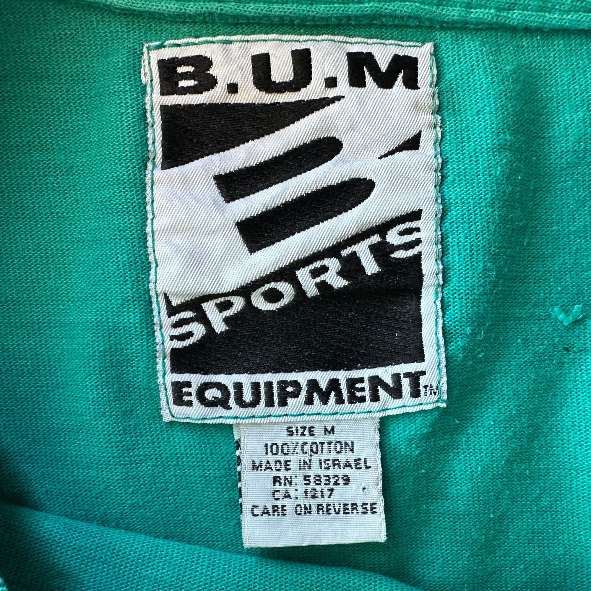 B.U.M Equipment Vintage B.U.M. Equipment Sports Adult Medium Shirt Oversized Size US M / EU 48-50 / 2 - 7 Thumbnail