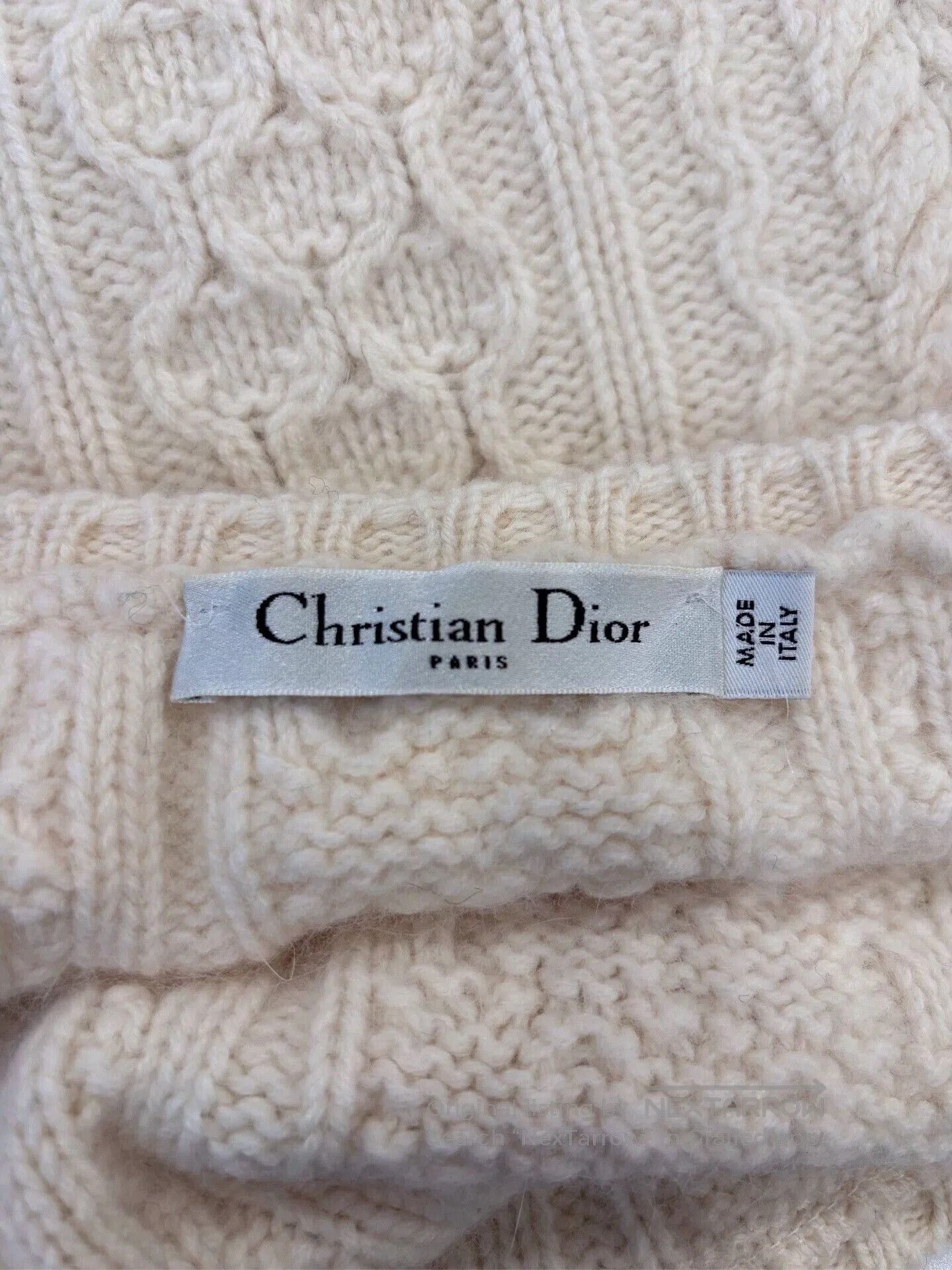 Dior Dior Logo Wool Knit Women's Sweater. Size S / US 4 / IT 40 - 4 Thumbnail