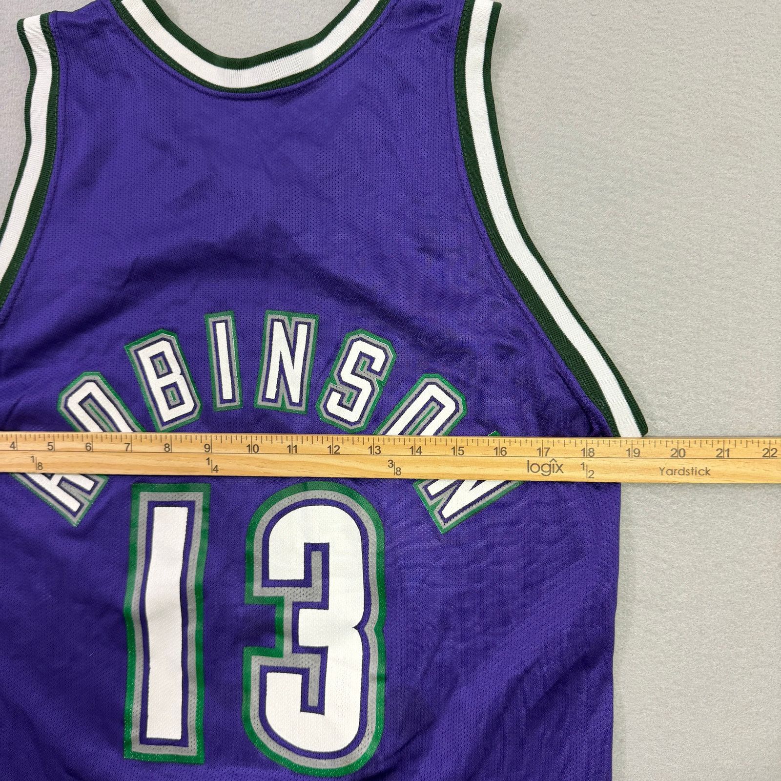 Champion Vintage Champion Milwaukee Bucks Glenn Robinson Jersey 40 Size US M / EU 48-50 / 2 - 7 Thumbnail
