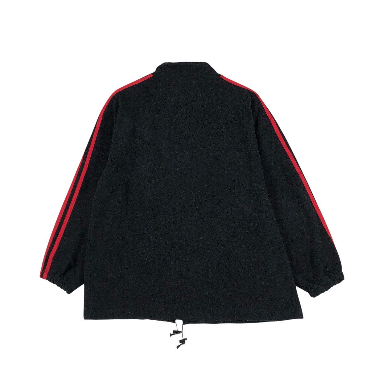 Adidas ADIDAS Nice Black Full Zip Fleece Sweater Size US M / EU 48-50 / 2 - 3 Thumbnail