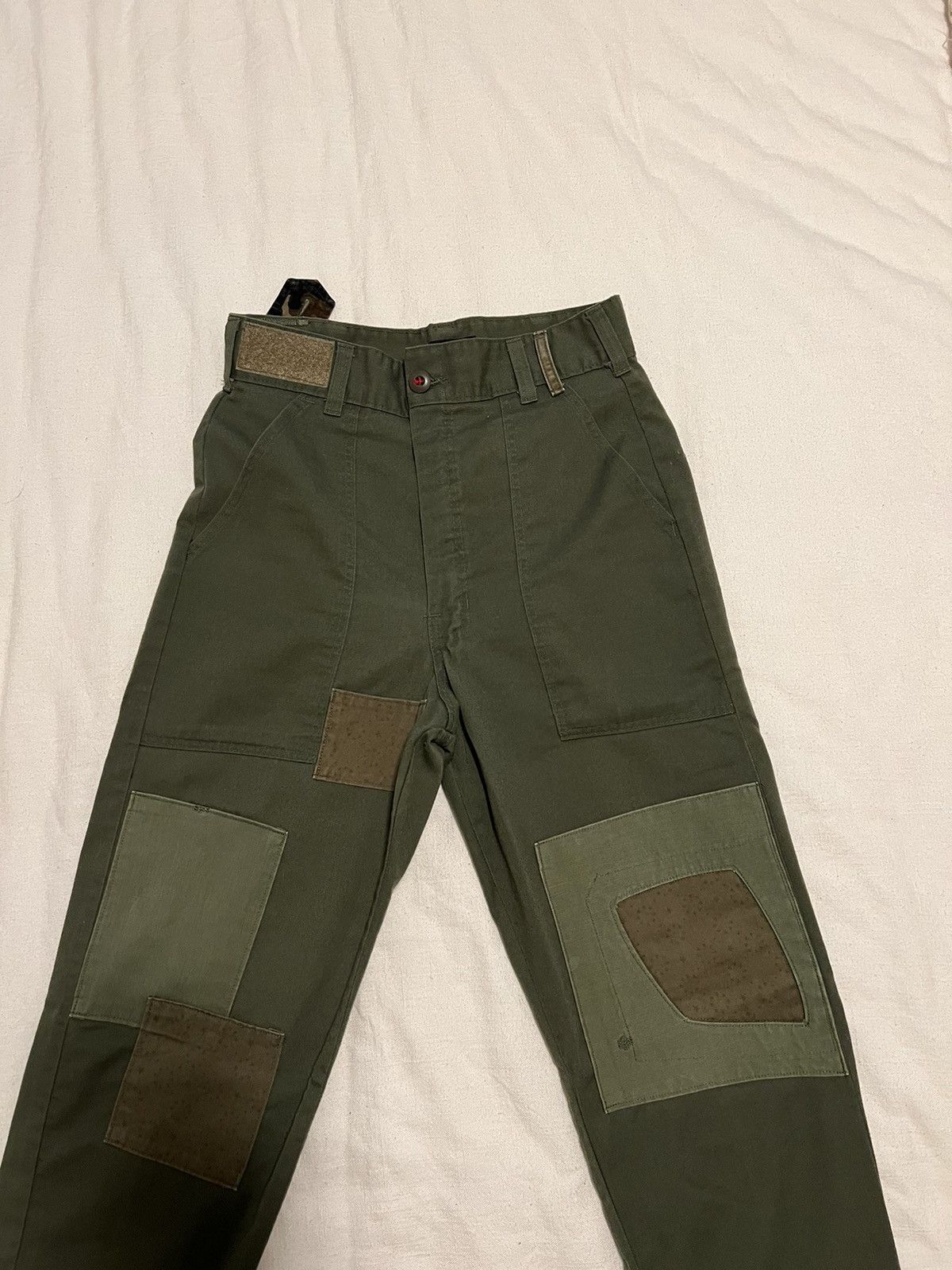 Vintage Fatigue patchwork pants (@denimcowboyy) Size US 28 / EU 44 - 1 Thumbnail