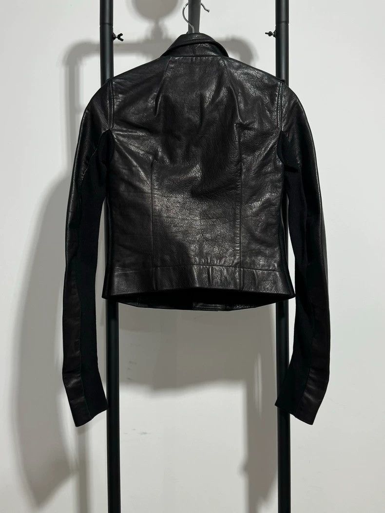 Rick Owens rick owens women’s black leather biker jacket-2508 Size US M / EU 48-50 / 2 - 2 Thumbnail