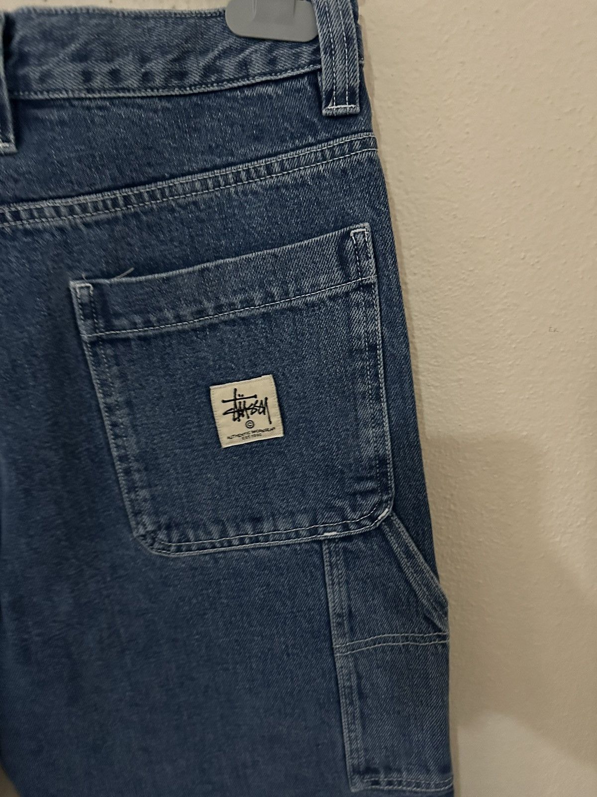 Stussy STUSSY DOUBLE KNEE WORK PANT BLUE Size US 32 / EU 48 - 3 Thumbnail