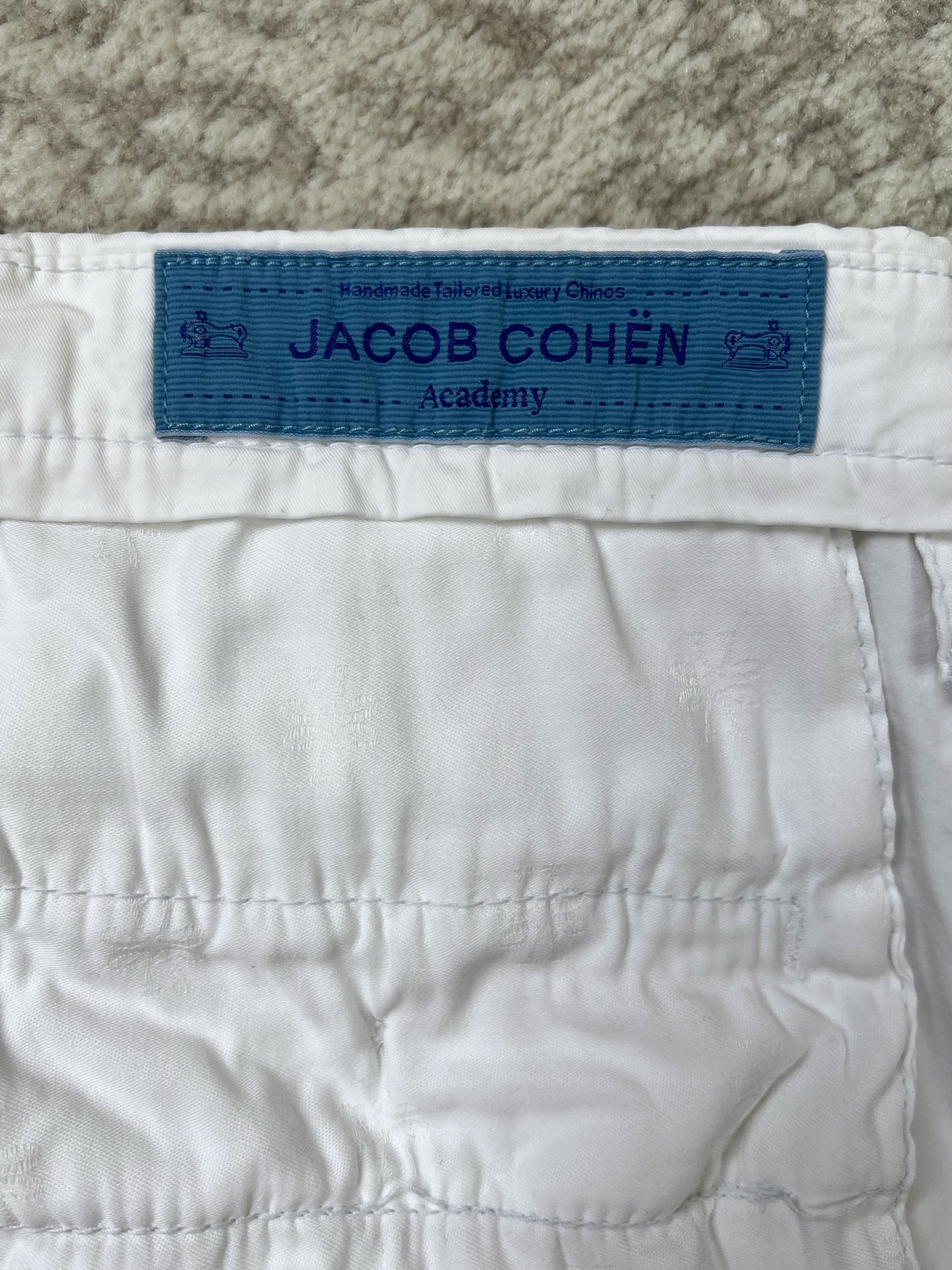 Jacob Cohen Jacob Cohën Bobby Comfort White Luxury Chino Pants 32 Size US 32 / EU 48 - 15 Thumbnail