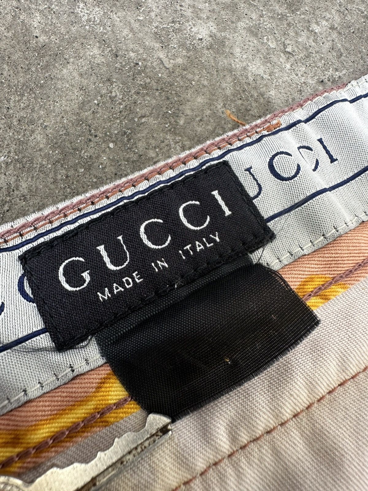Gucci × Tom Ford Gucci - Tomford 1990 Horse Bit Logo High Waisted Coral Jeans Size 27" / US 4 / IT 40 - 14 Thumbnail