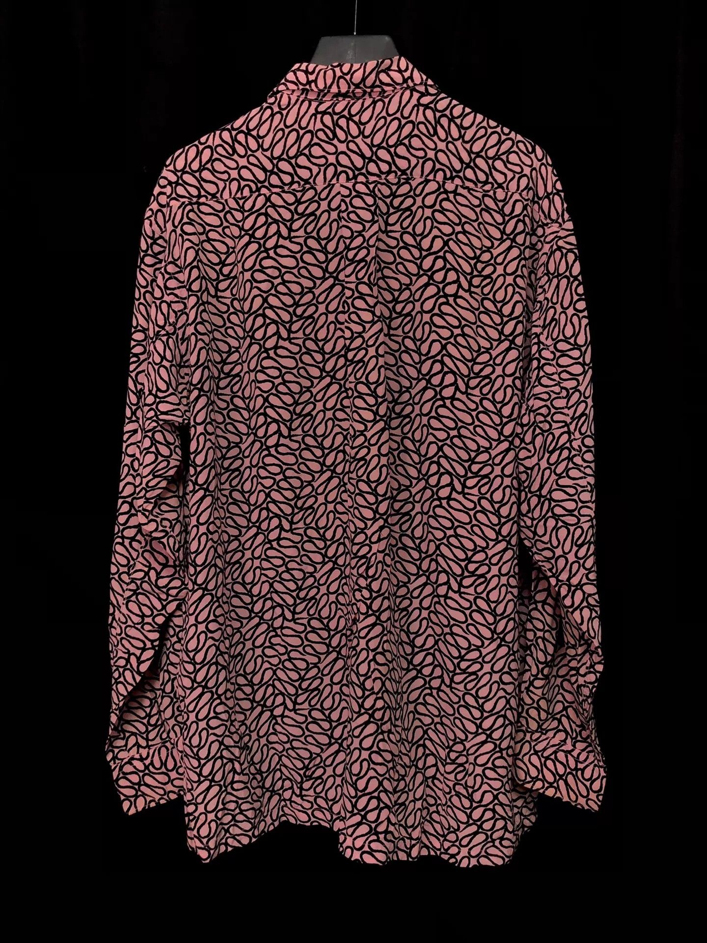 Comme des Garcons Comme des Garçons 99AW Tiger Silk Shirt Size US M / EU 48-50 / 2 - 3 Thumbnail