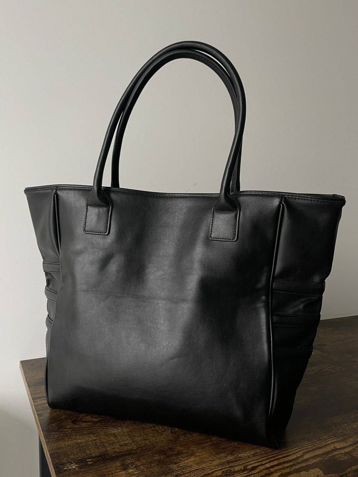 Thierry Mugler Thierry Mugler Leather Black Tote Bag Size ONE SIZE - 6 Thumbnail
