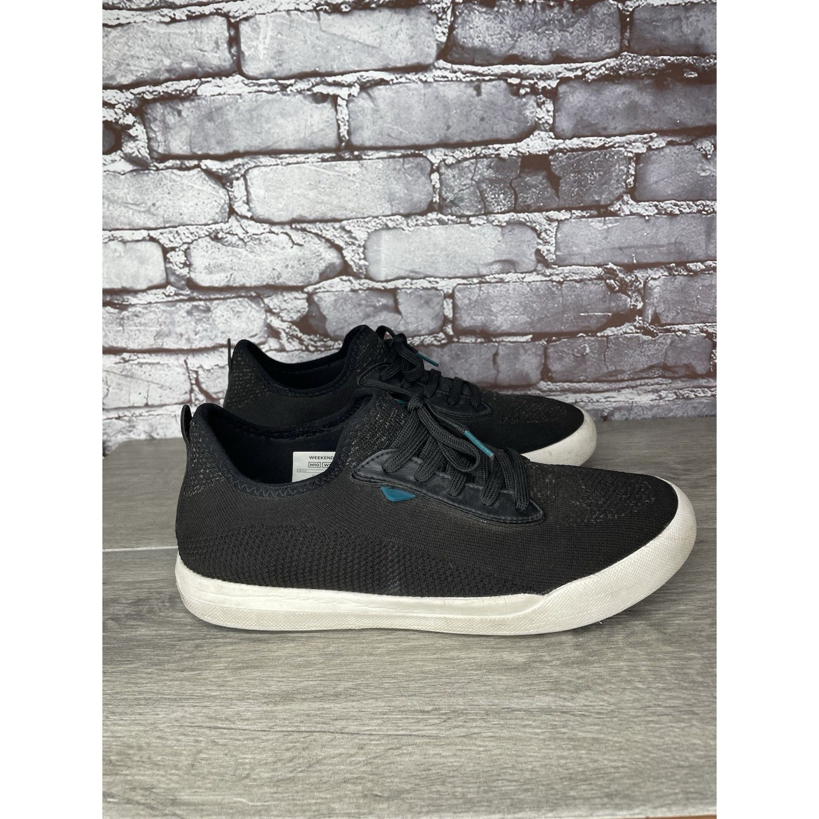 Vessi Vessi Weekend Sneaker Concrete Asphalt Black Fabric Shoes Me Size US 12 / EU 45 - 8 Thumbnail