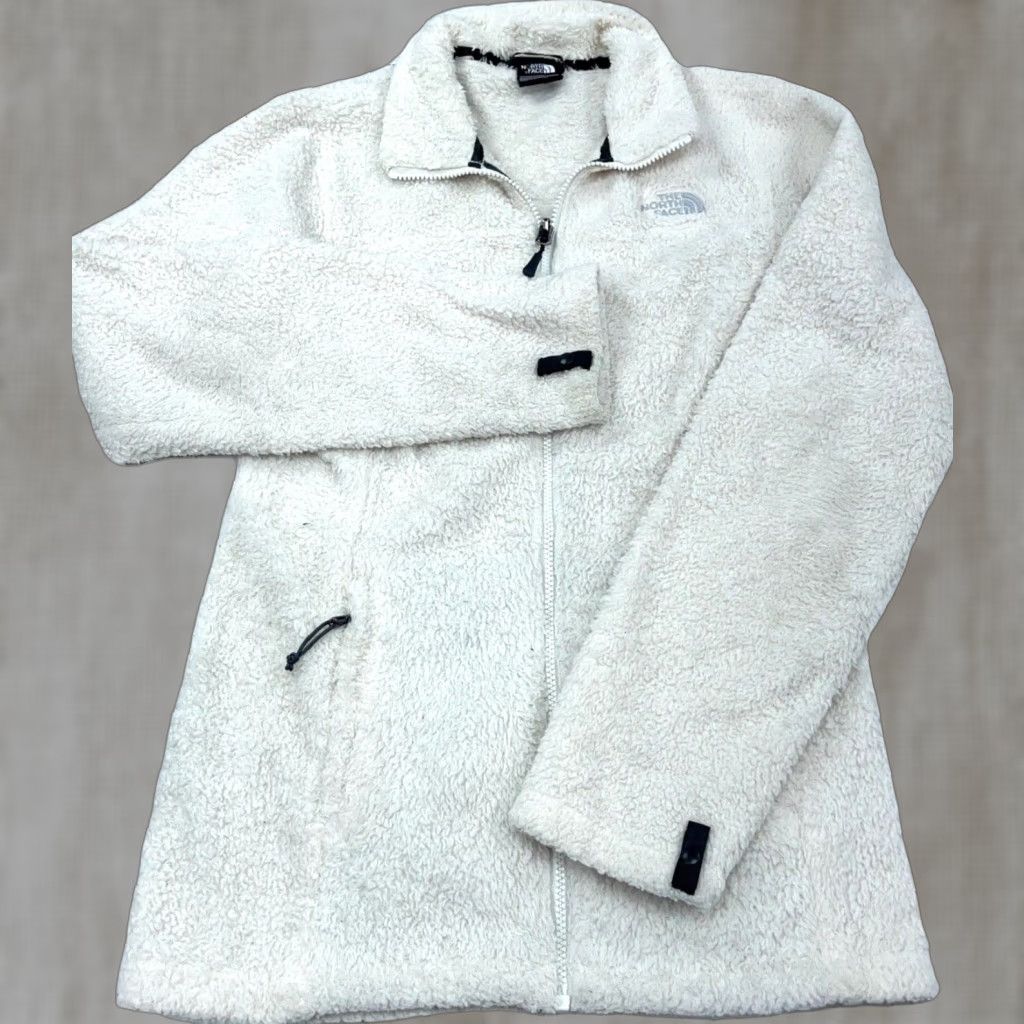 The North Face The North Face Jacket Women Small White Fleece Interchange Layer All Seasons Full Zip Short Sleeve Regular Size S / US 4 / IT 40 - 1 Thumbnail