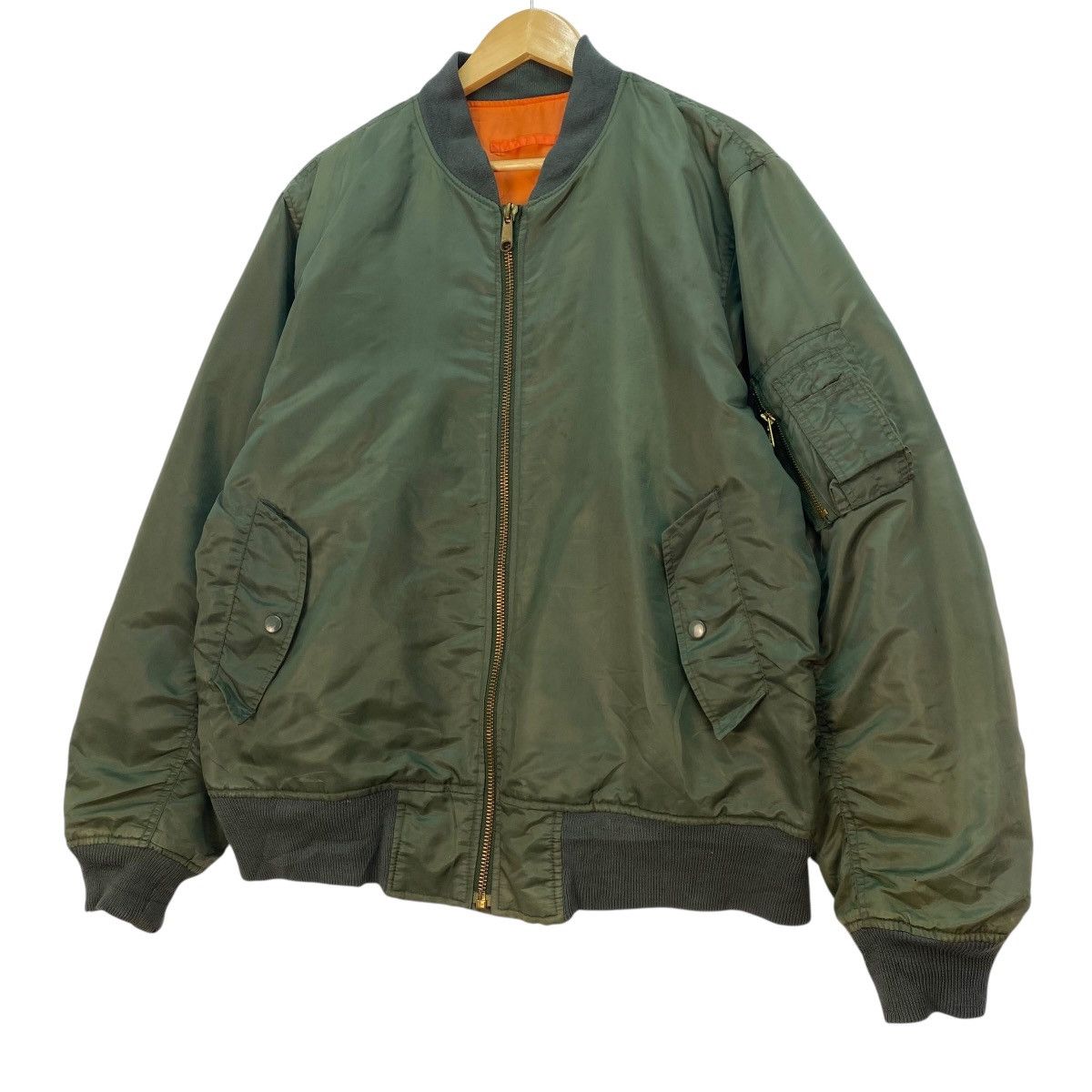 Japanese Brand 💥Vintage Bomber Ma 1 Jacket Size US M / EU 48-50 / 2 - 2 Thumbnail
