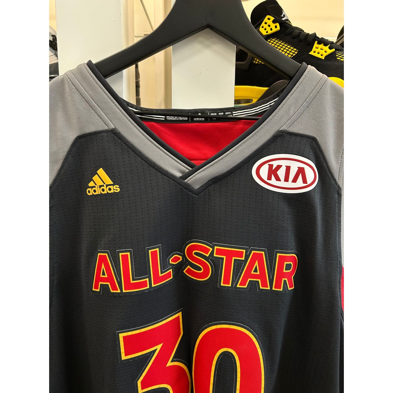 Adidas Stephen Curry #30 Adidas 2017 NBA All-Star Swingman Jersey Size US XL / EU 56 / 4 - 5 Thumbnail