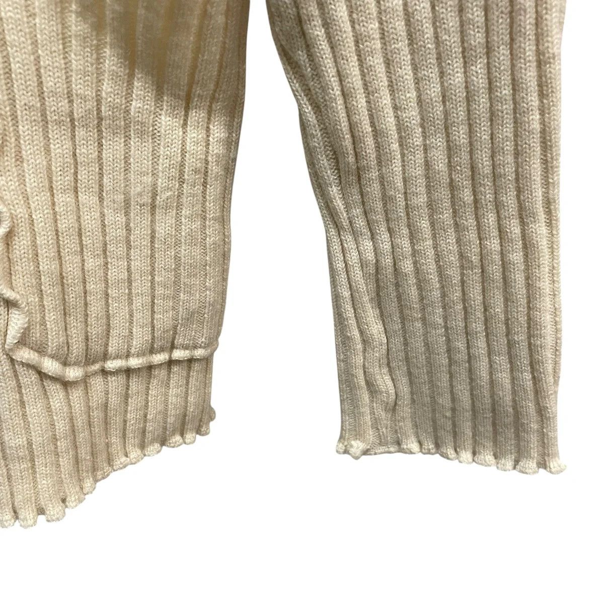 Tricot Comme des Garcons Archive 1993 Ribbed Knit Cardigan Size S / US 4 / IT 40 - 4 Thumbnail