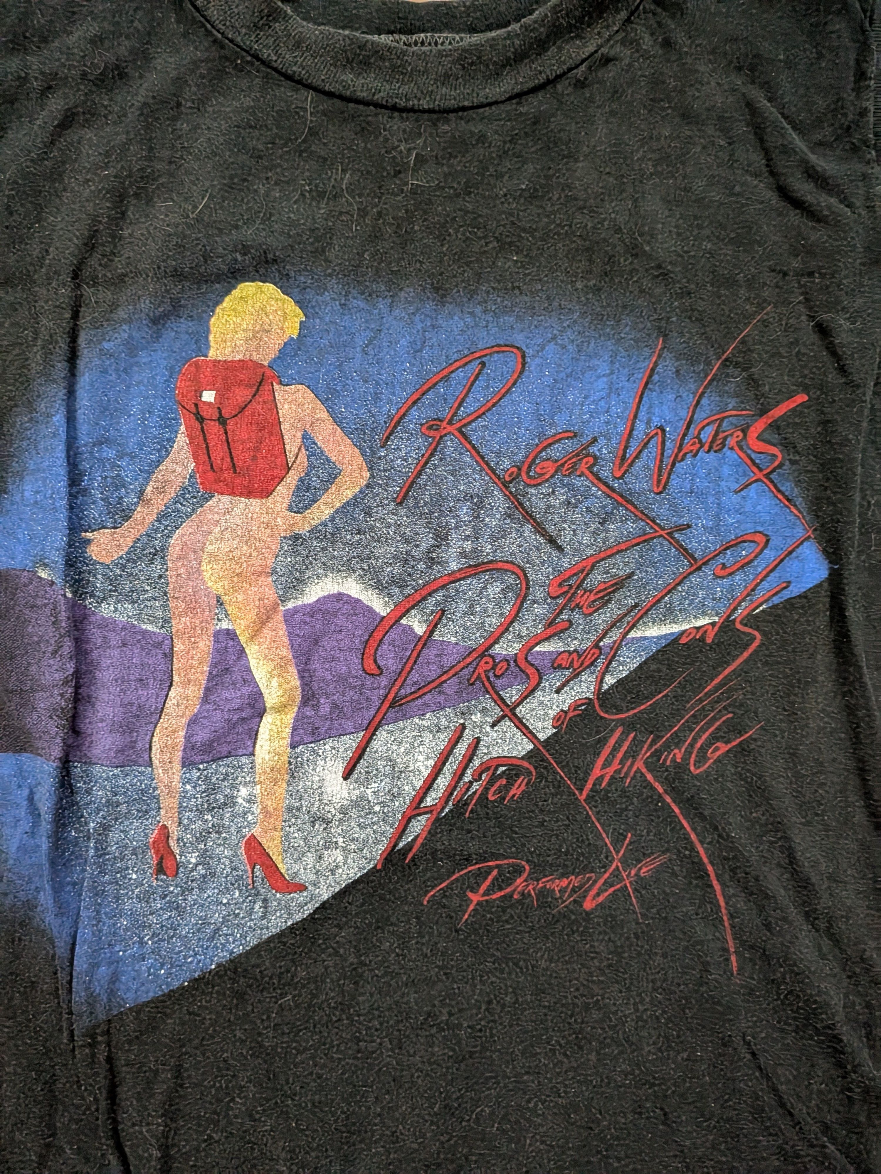 Other Roger Waters 1984 Tour Tee – Pros and Cons of Hitch Hiking Size US M / EU 48-50 / 2 - 2 Thumbnail