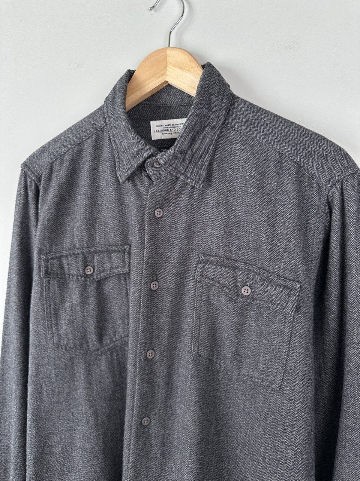Barbour Barbour International Flannel Shirt Button Up Size US M / EU 48-50 / 2 - 4 Thumbnail