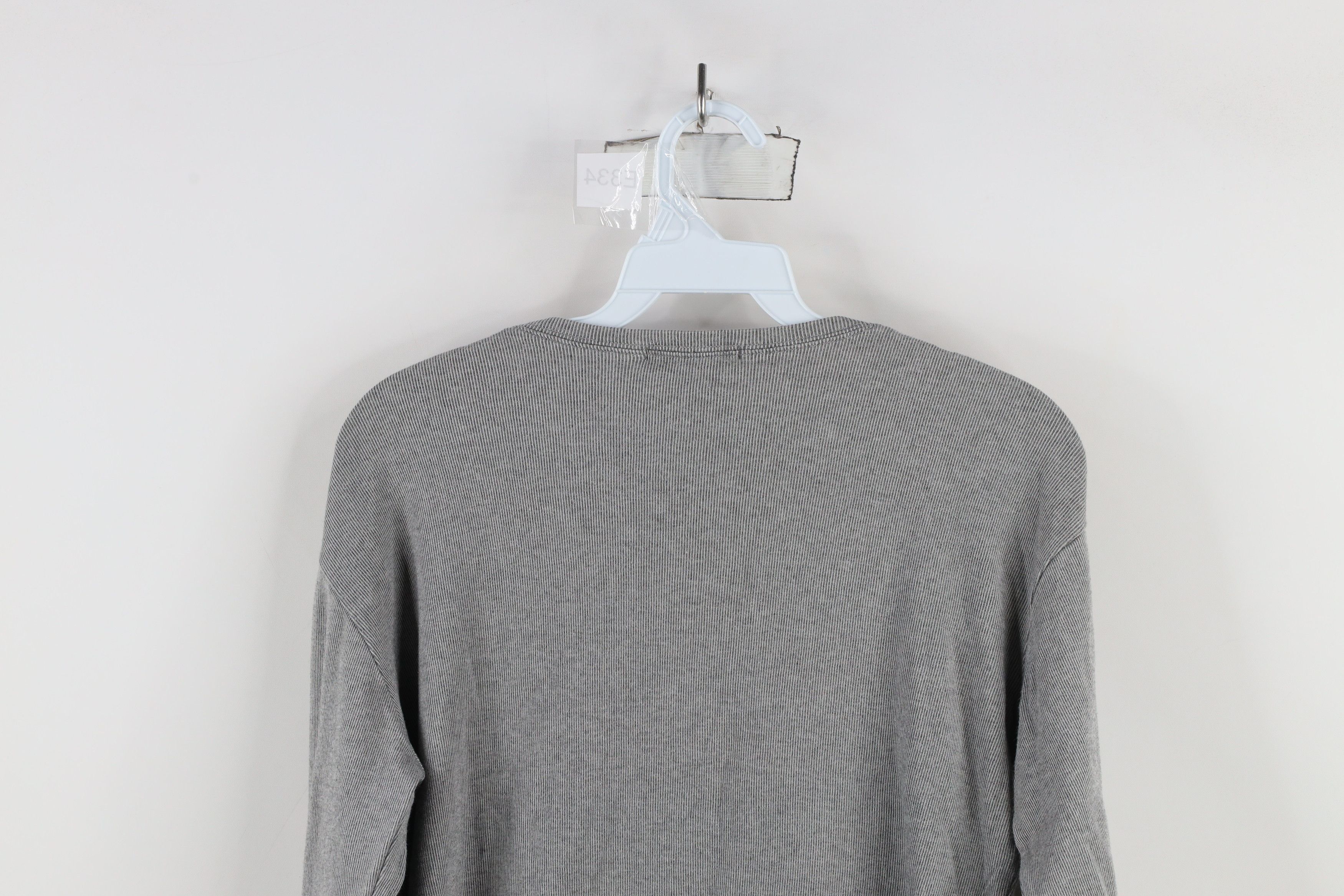 Express × Vintage Vintage 90s Y2K Express Ribbed Knit Long Sleeve T-Shirt Size S / US 4 / IT 40 - 7 Thumbnail