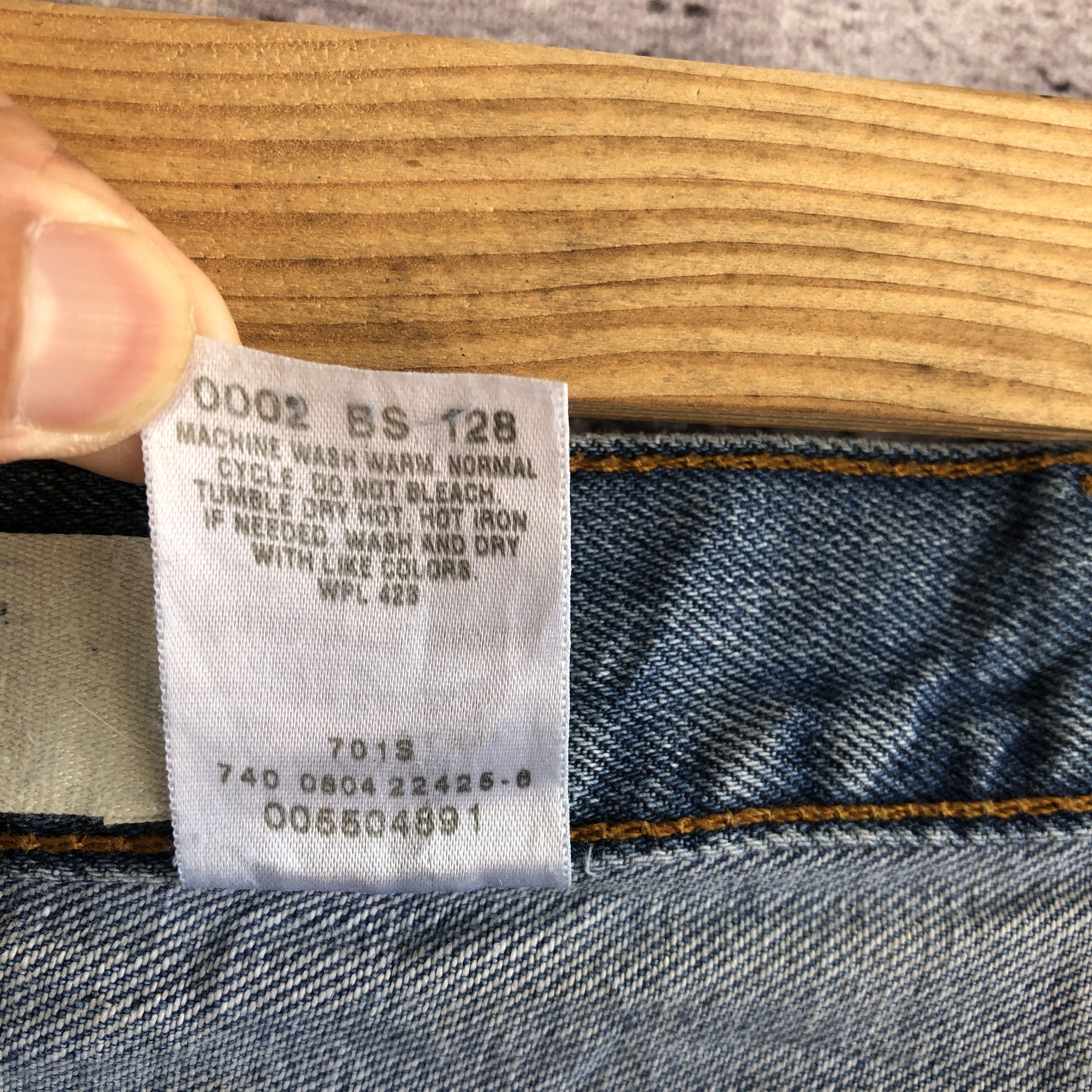 Levi's Vintage Levis Baggy Jeans Distressed Levi's Faded Denim Size US 40 / EU 56 - 10 Thumbnail