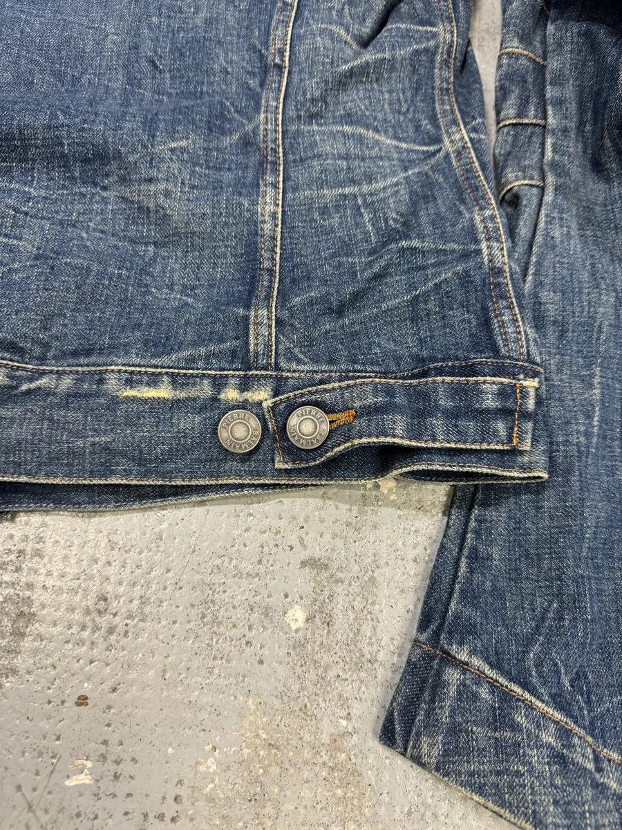 Pierre Balmain SS2012 Pierre Balmain Winner Pins Faded Denim Jacket Size US M / EU 48-50 / 2 - 12 Thumbnail