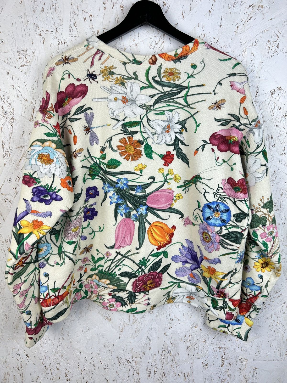 Gucci Gucci Floral Print Cotton Sweatshirt Crewneck XS Size XS / US 0-2 / IT 36-38 - 4 Thumbnail