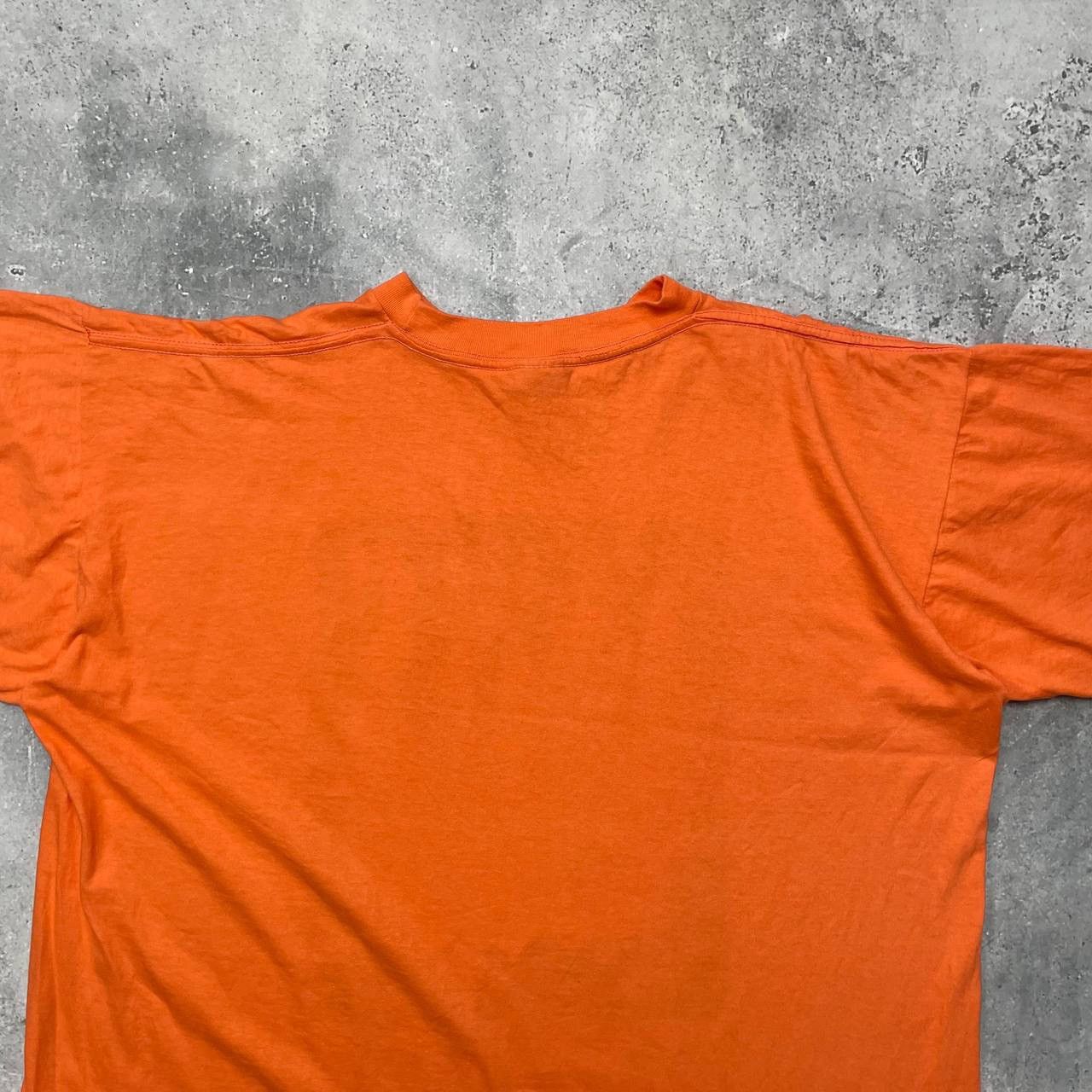 Vintage Vintage 90s Rising Heat Art T Shirt Orange Size XL Size US XL / EU 56 / 4 - 13 Thumbnail