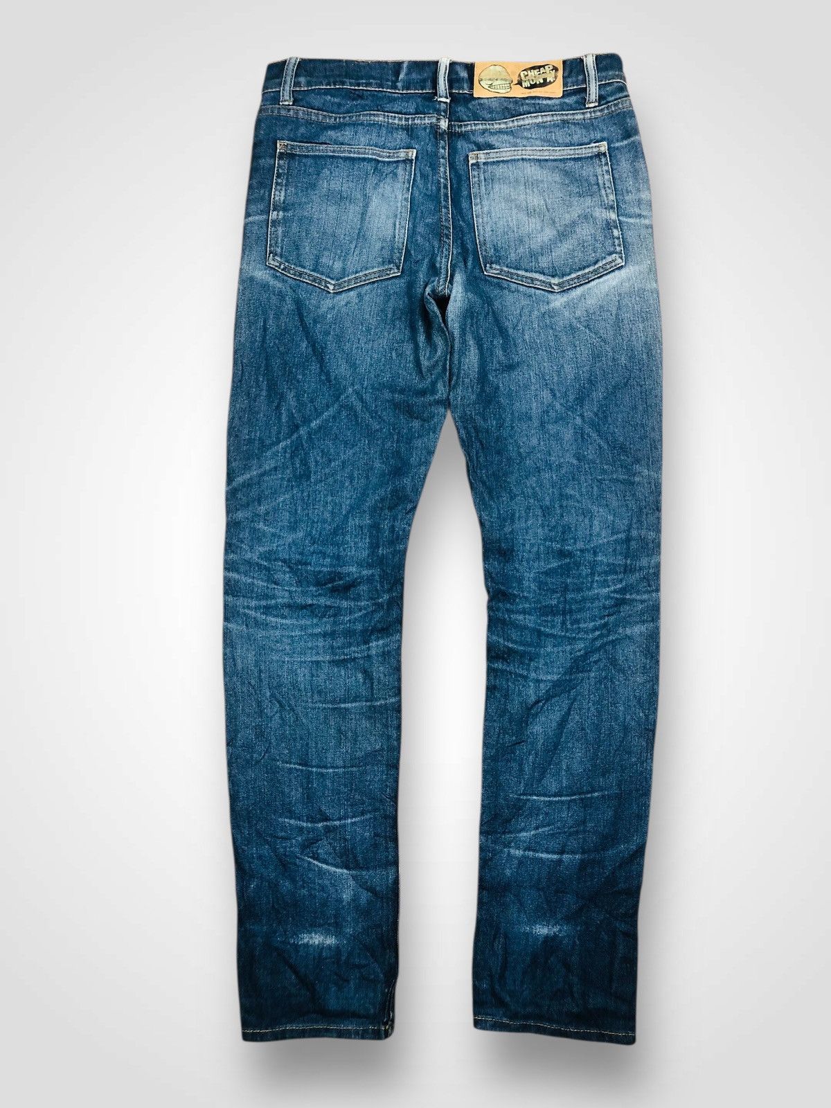 Cheap Monday Authentic Cheap Monday Skull Logo Jeans (40) Size US 29 - 2 Thumbnail