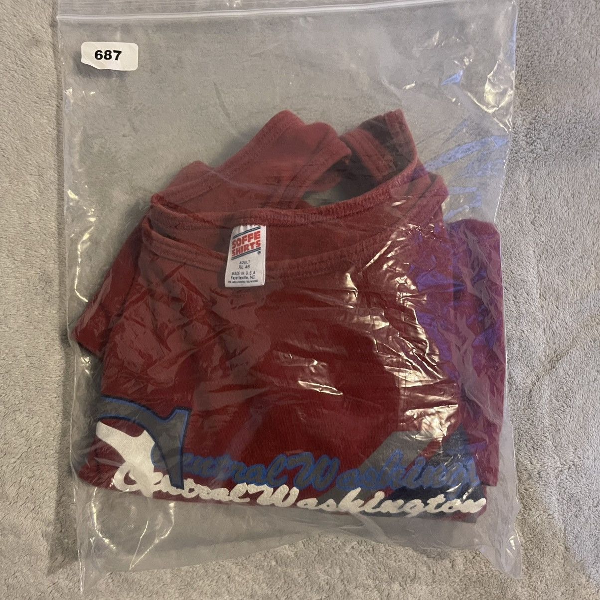 Soffe Vintage Central Washington Wildcats Shirt Men XL Red Soffe Size US XL / EU 56 / 4 - 7 Thumbnail