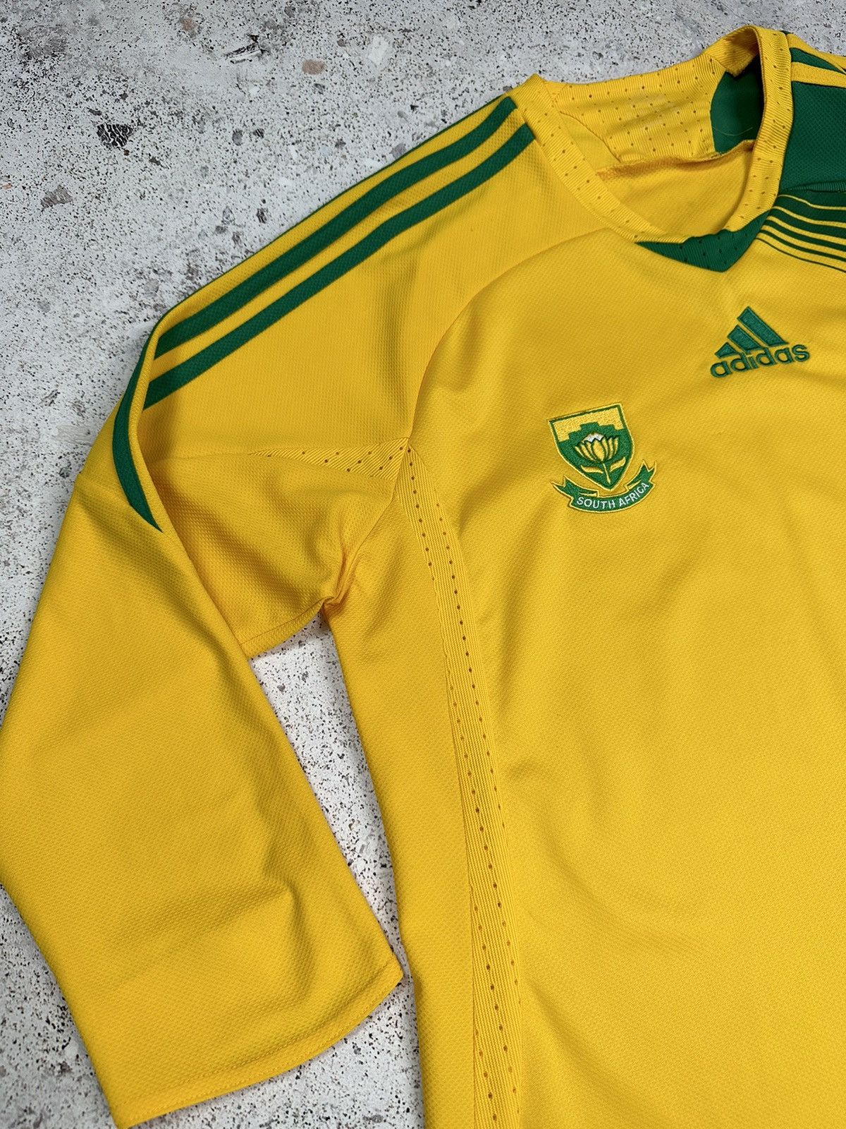 Adidas × Vintage SOUTH AFRICA 2007/2009 3/4 LONG SLEEVE SHIRT JERSEY ADIDAS M Size US M / EU 48-50 / 2 - 6 Thumbnail