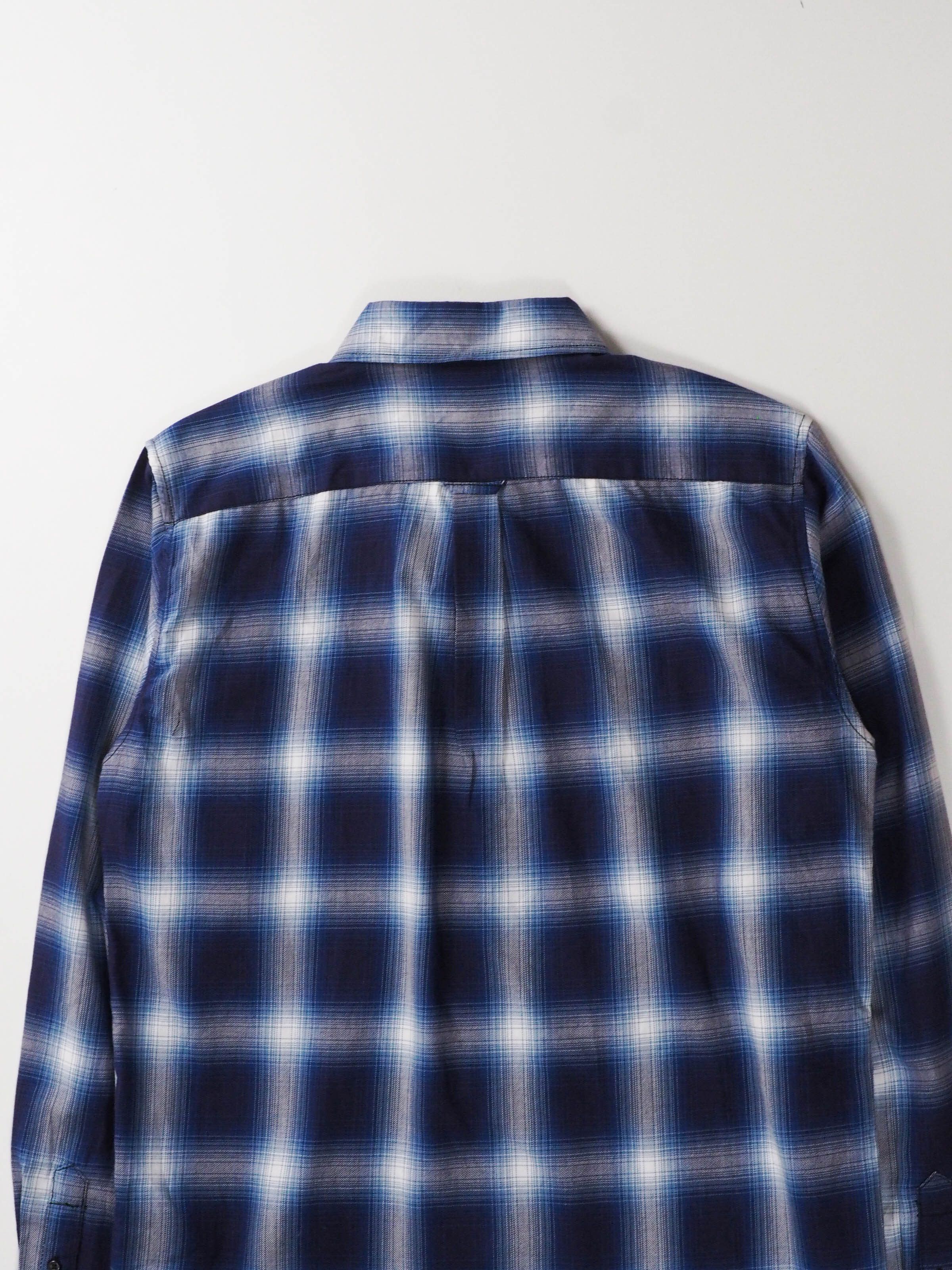 Japanese Brand LHP Japan Star Paint Plaid Flannel Shirt Size US L / EU 52-54 / 3 - 14 Thumbnail