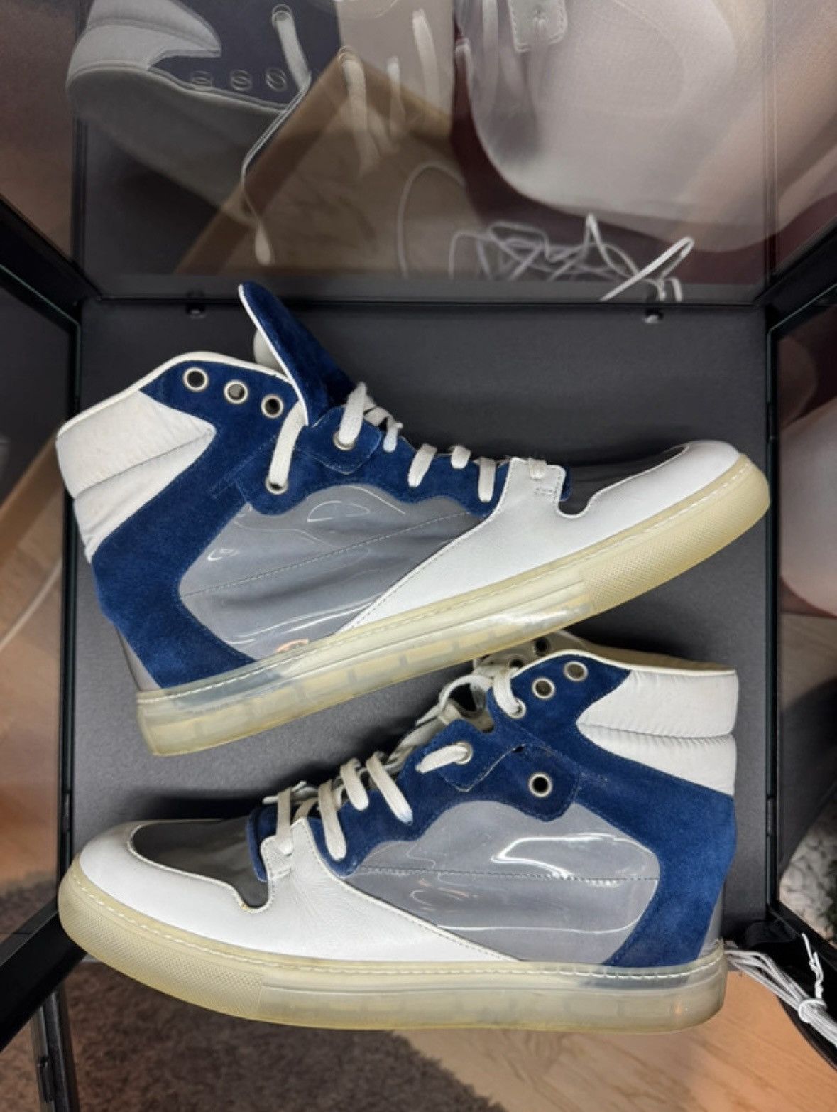 Balenciaga Balenciaga Hightop Sneaker PVC Size US 6 / EU 39 - 4 Thumbnail