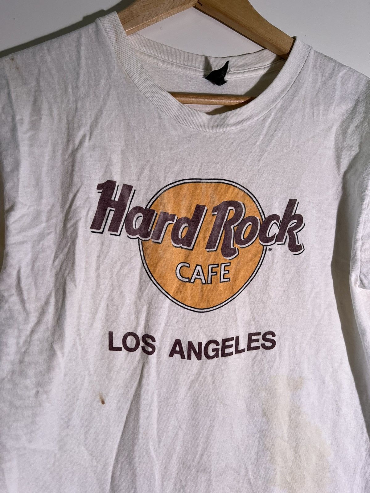 Vintage 80’s 90’s VTG Vintage Hard Rock Cafe Los Angeles Retro Shirt Size US L / EU 52-54 / 3 - 3 Thumbnail