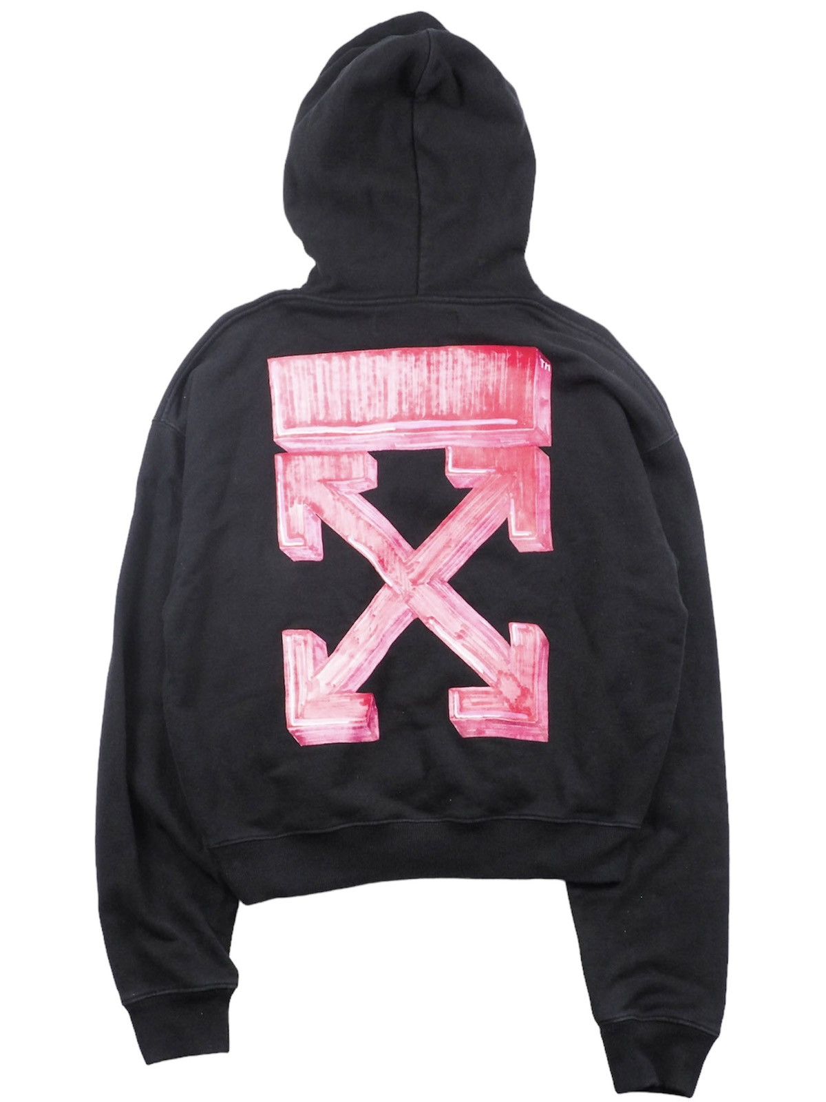 Image of Off White Off-White Marker Arrows Hoodie in Black, Men's (Size Small)