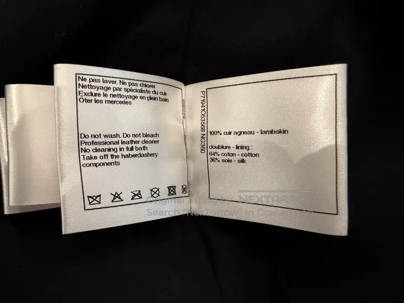 Chanel 22C early spring show black full print white small