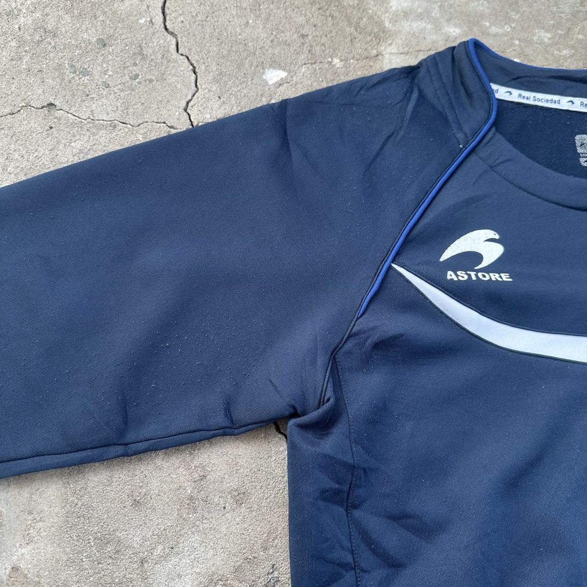 Vintage Vintage 90s Real Sociedad Astore sweatshirt Size US M / EU 48-50 / 2 - 7 Thumbnail