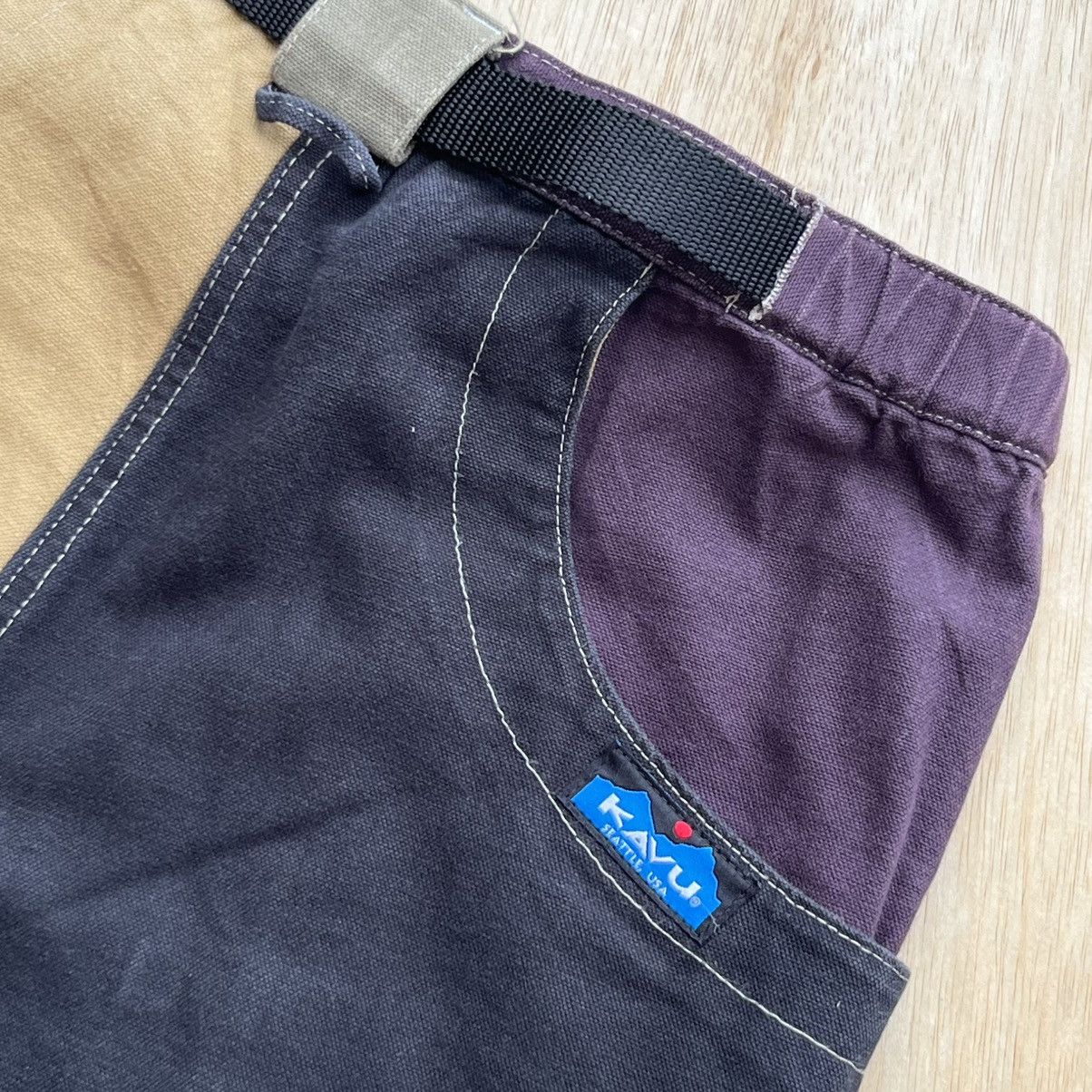 KAVU KAVU OUTDOOR UTILITY CANVAS MULTICOLOR PANTS Size US 31 - 5 Thumbnail