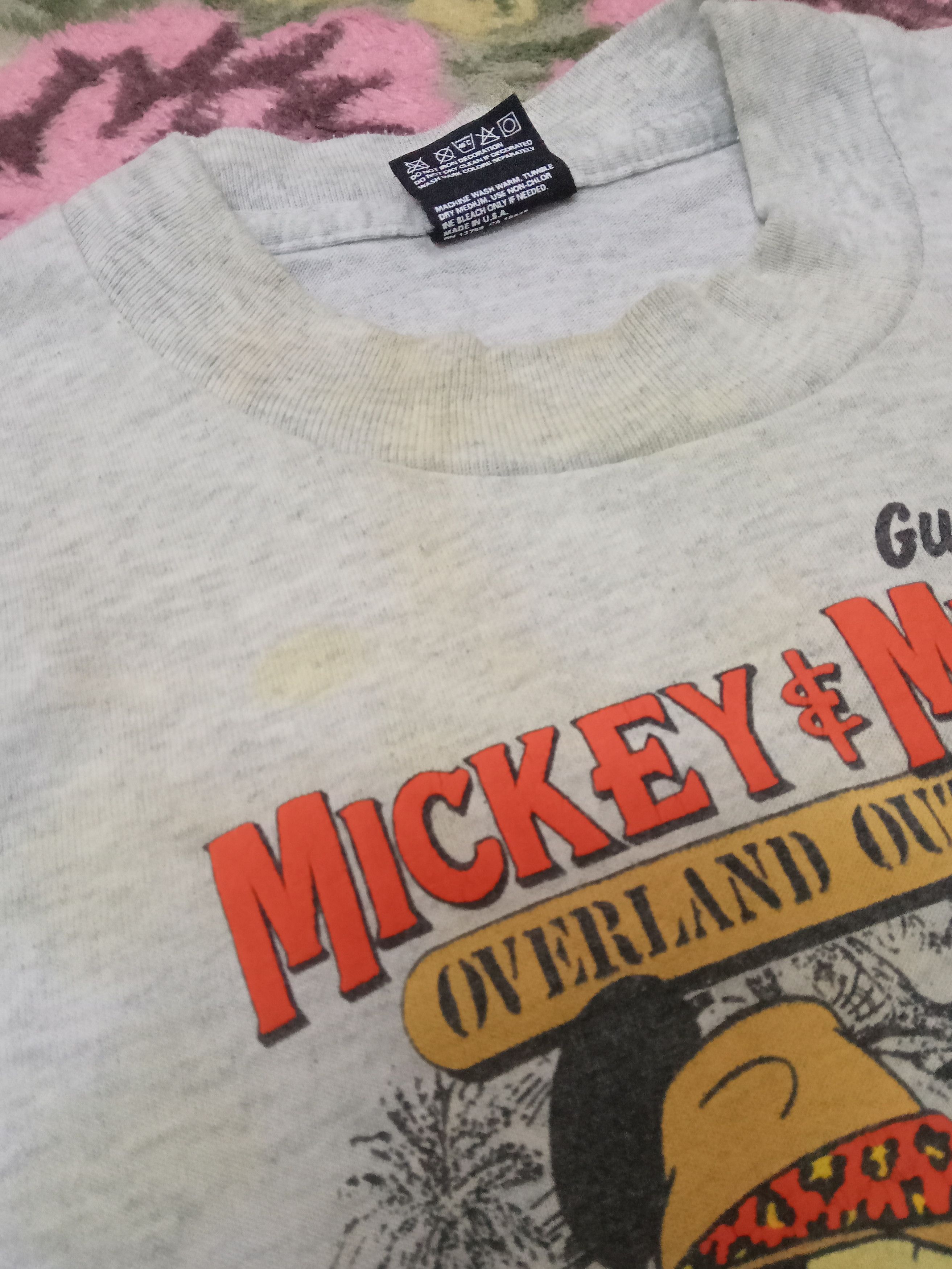 Vintage Mickey & Minnie Overland Outfitters Vintage Kids T Shirt Size US XXS / EU 40 - 5 Thumbnail