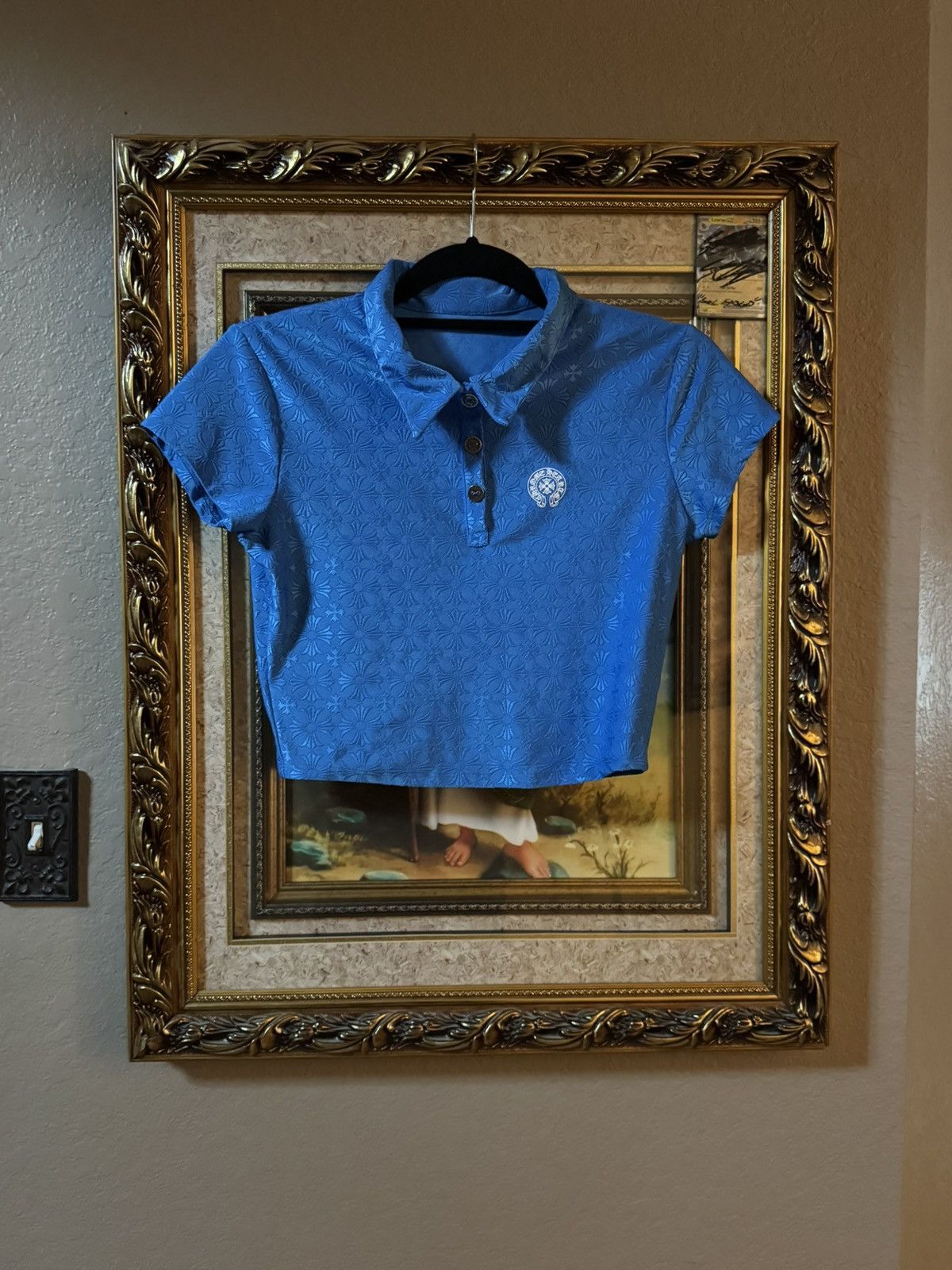 Chrome Hearts Chrome Hearts Plus Monogram Cropped Polo Size M / US 6-8 / IT 42-44 - 1 Thumbnail