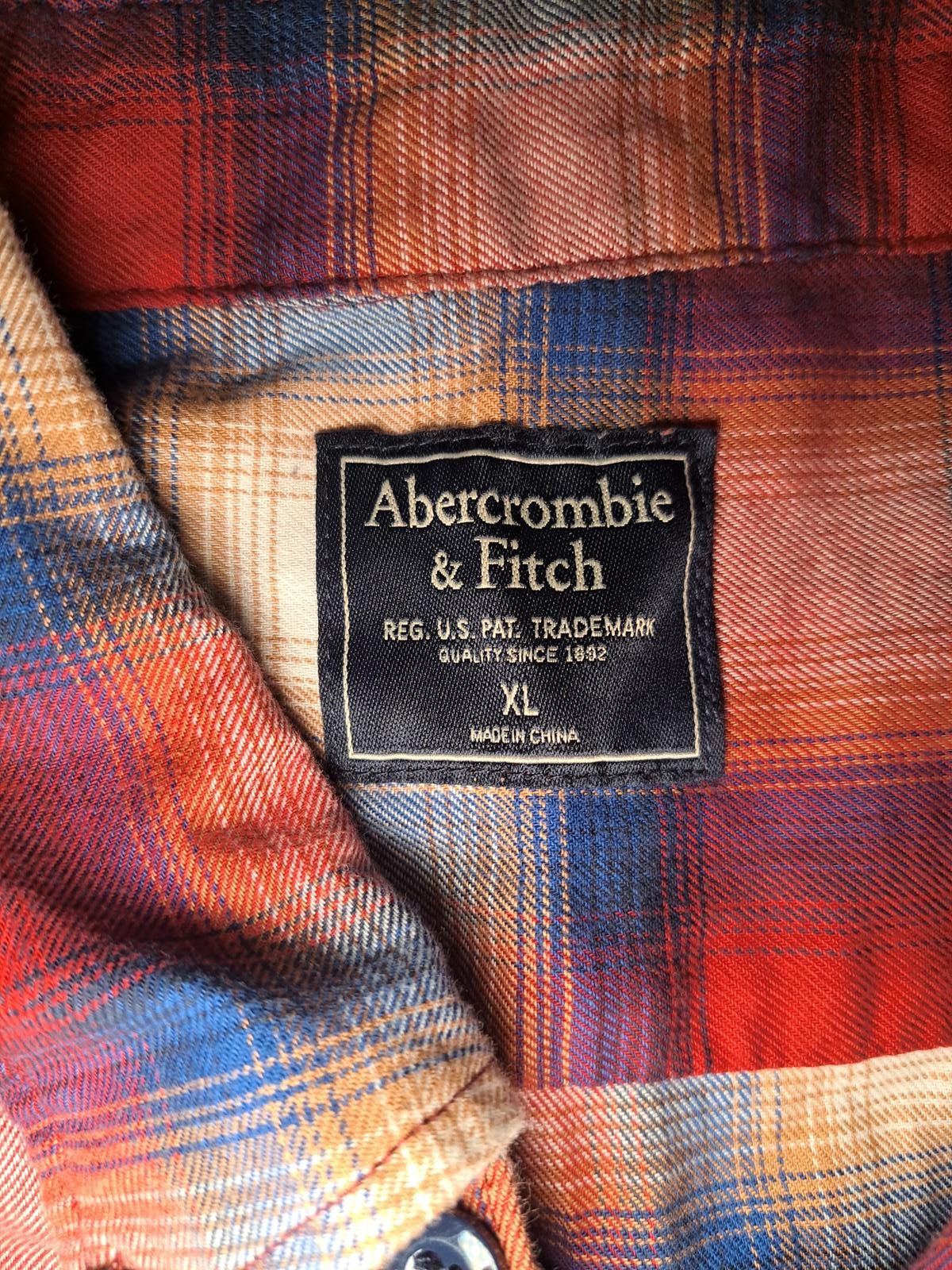 Abercrombie & Fitch Abercrombie & Fitch Long Sleeve Shirt XL Multicolor Plaid Size US XL / EU 56 / 4 - 2 Thumbnail